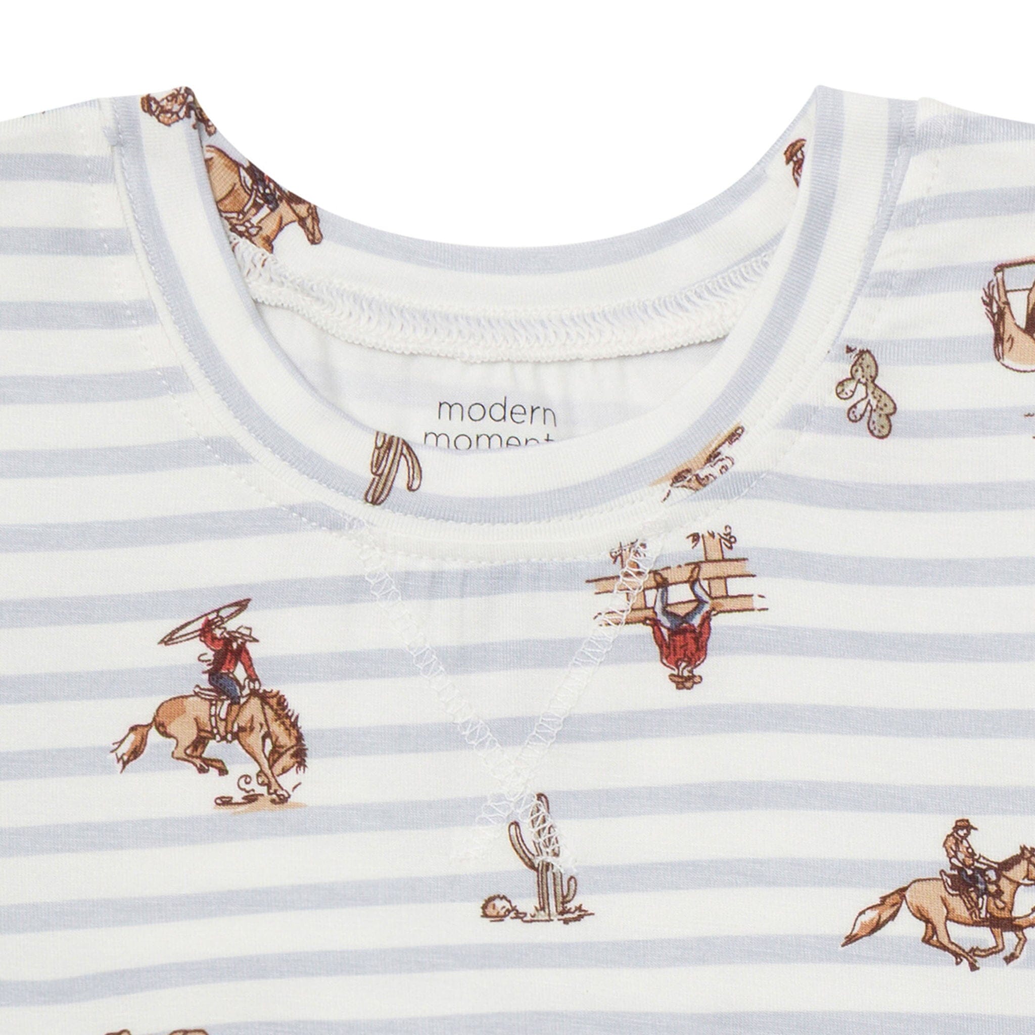 2-Piece Infant & Kid Boys Cowboy Snug Fit Pajama - Image 3