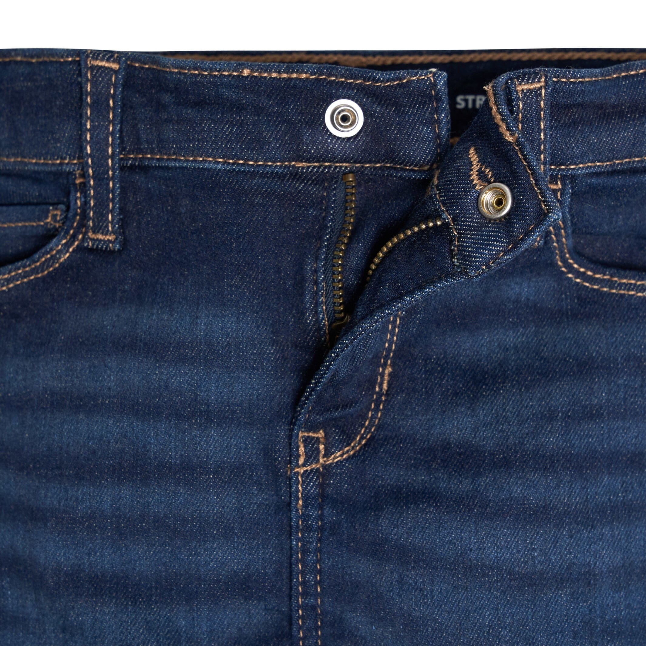 Infant and Toddler Neutral Dark Skinny Jeans - Image 3