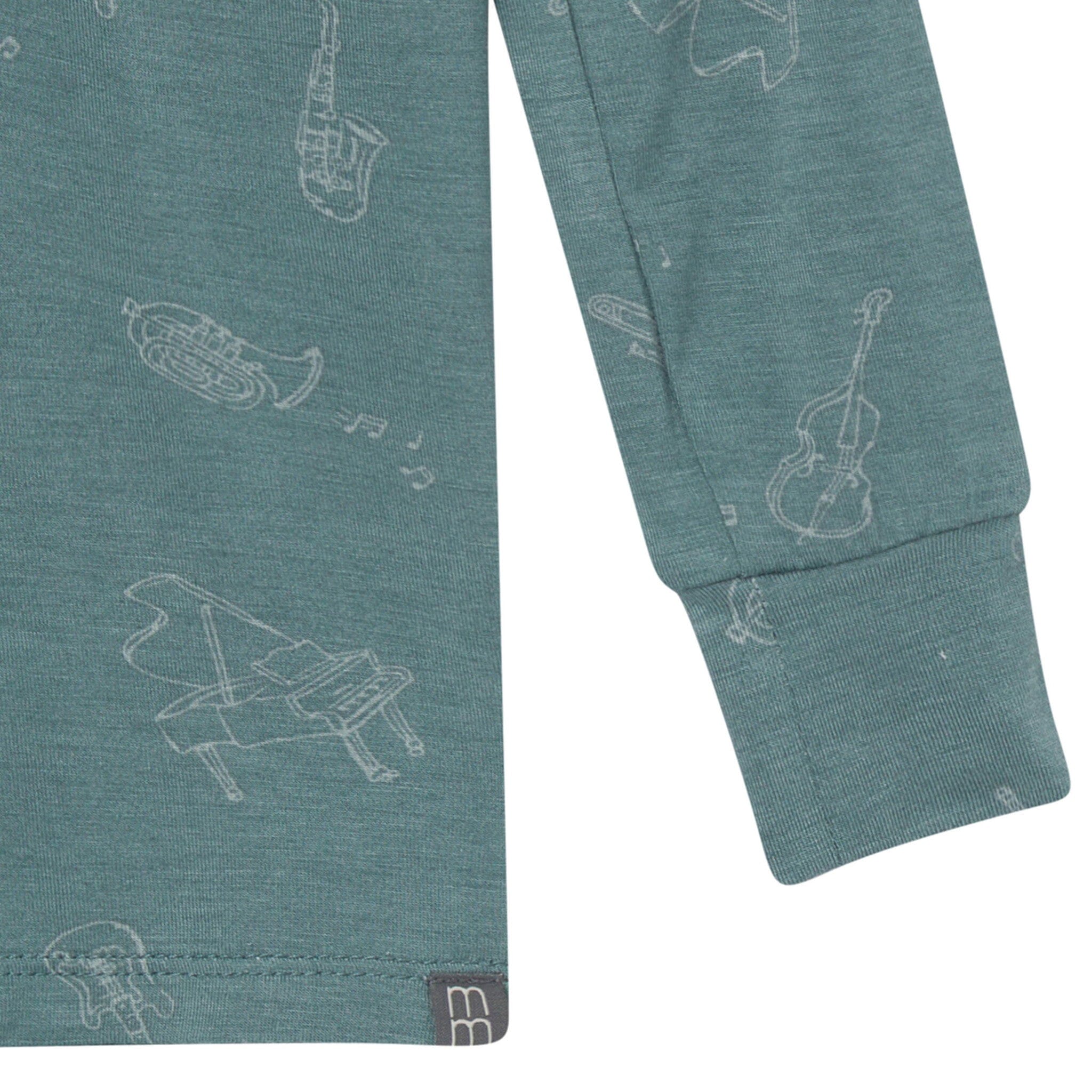 2-Piece Infant & Kid Neutral Music Snug Fit Pajama - Image 4