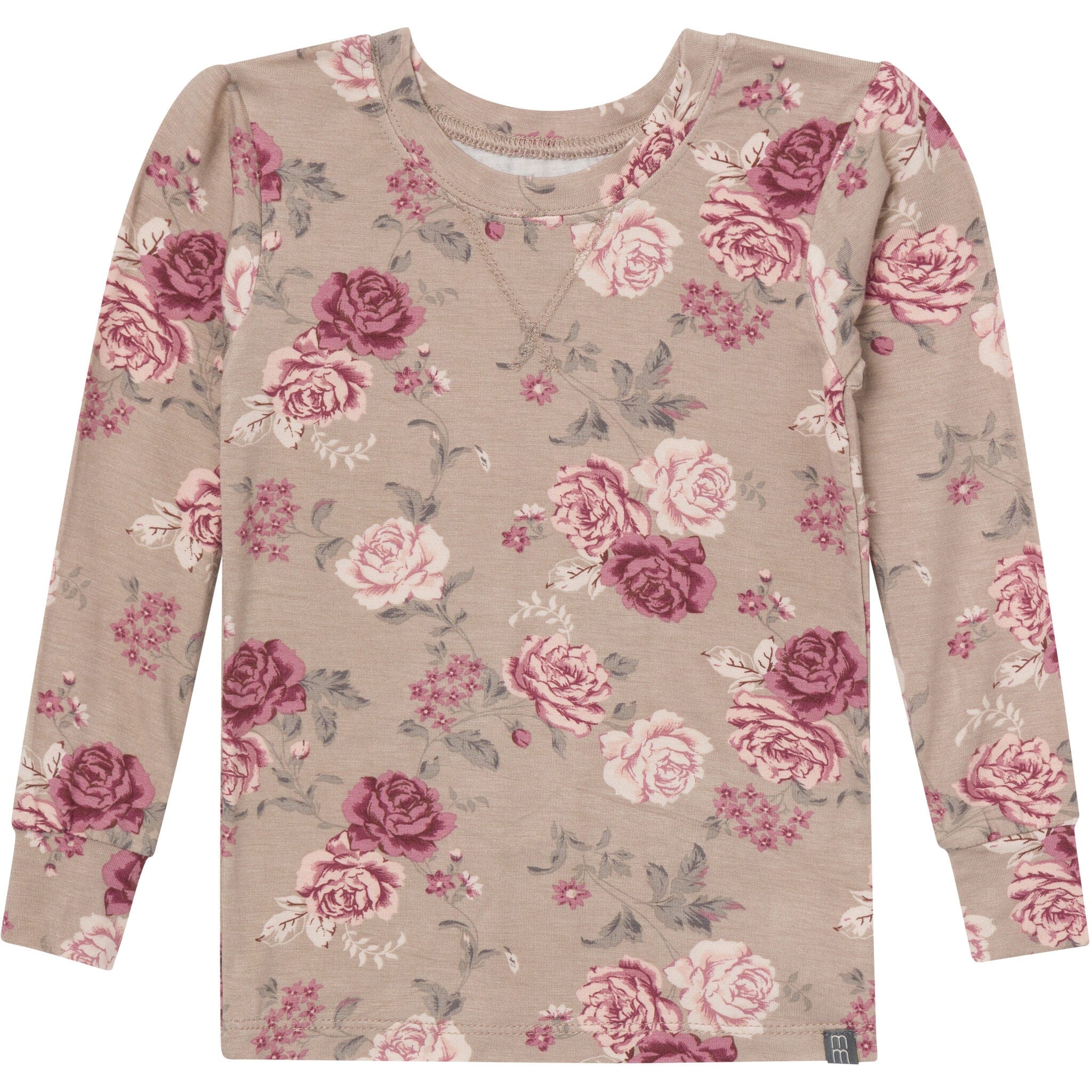 2-Piece Infant & Kid Girls Stone Rose Snug Fit Pajama - Image 4