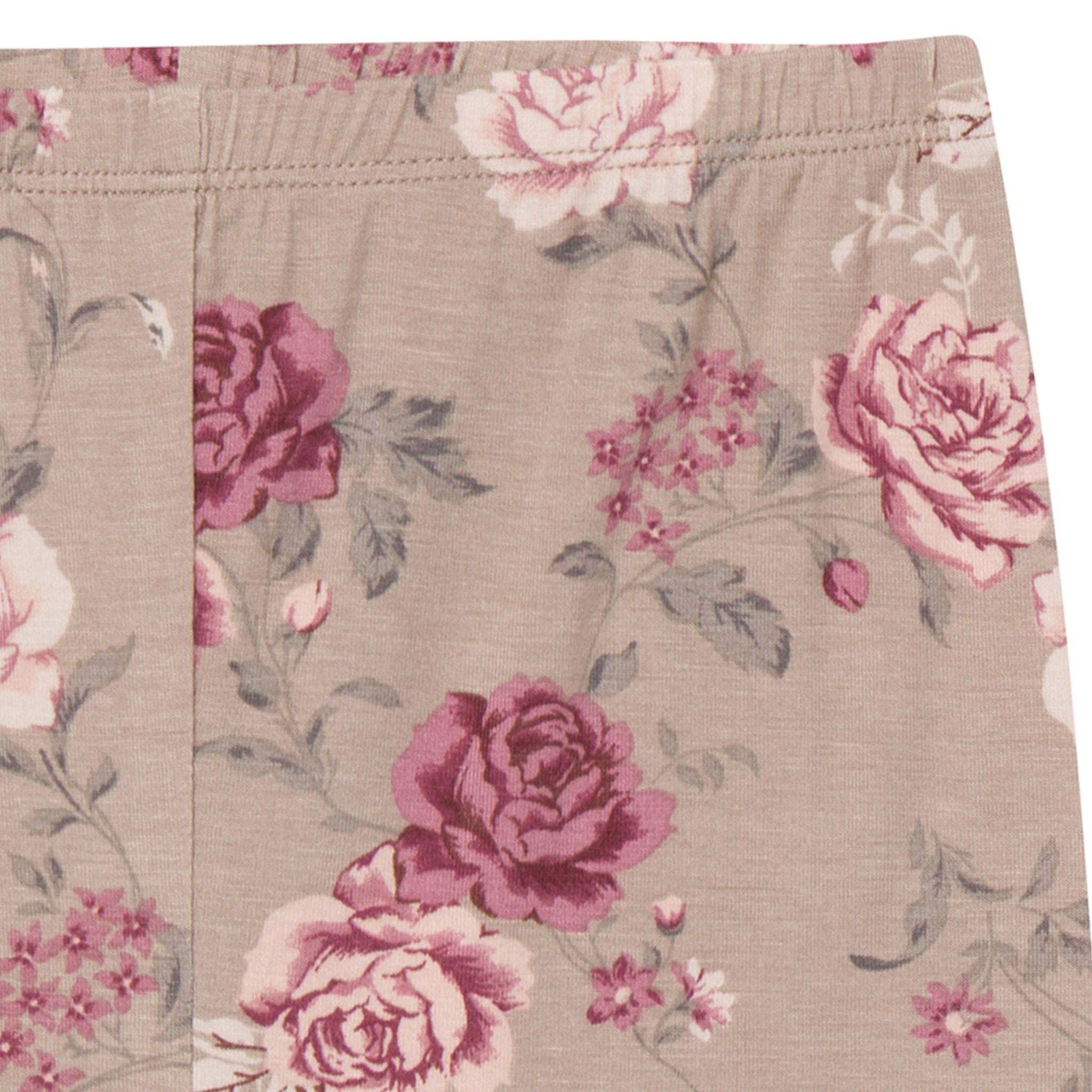 2-Piece Infant & Kid Girls Stone Rose Snug Fit Pajama - Image 8