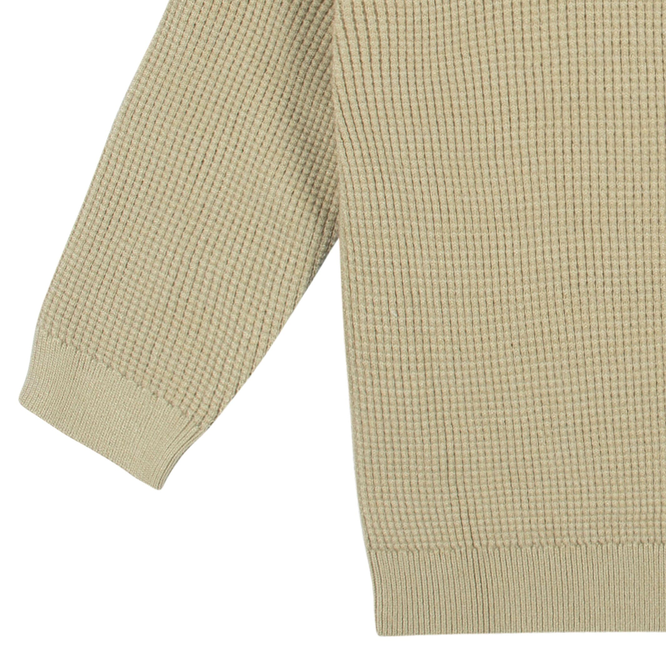 2-Piece Infant and Toddler Boys Tan Sweater Knit Set - Image 4