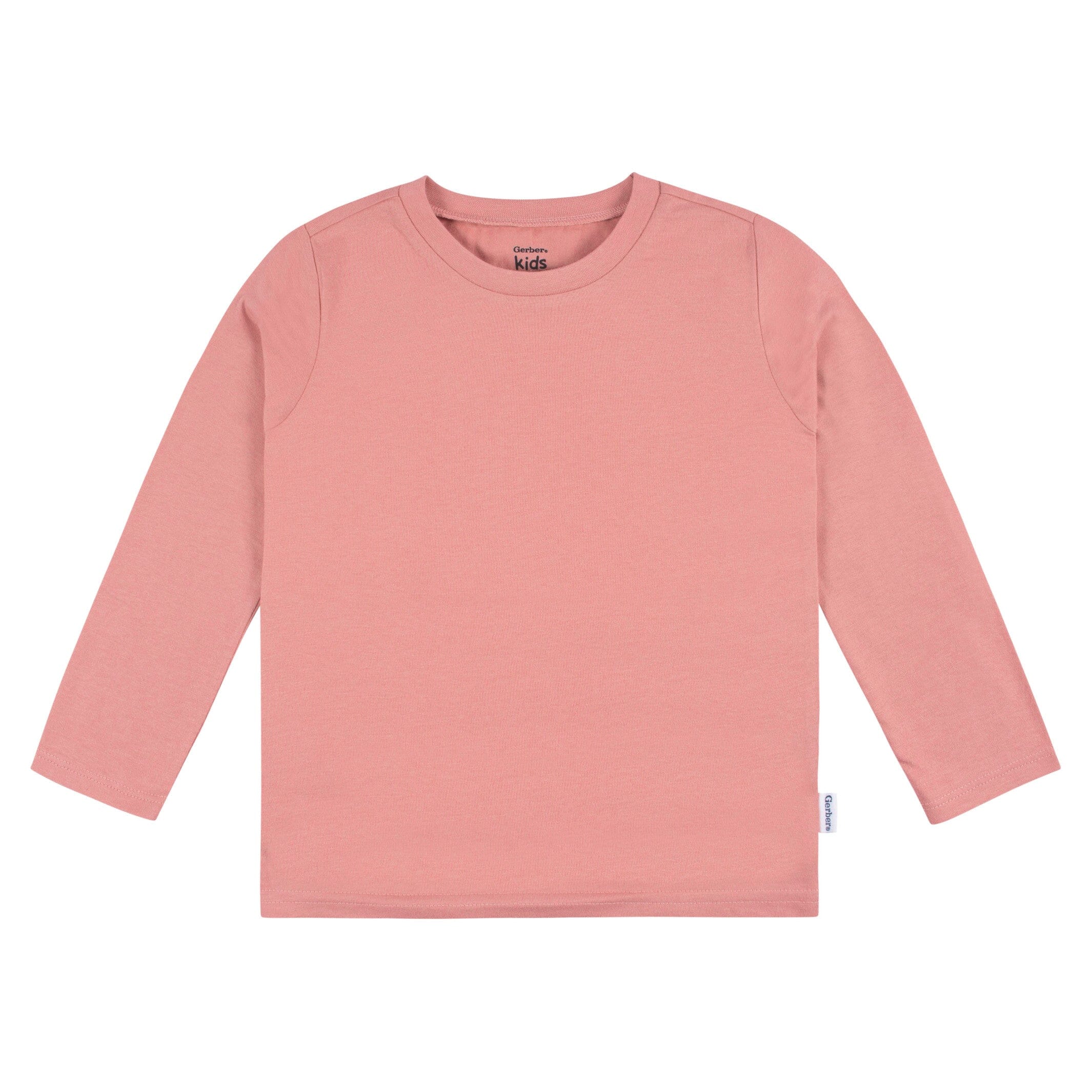 5-Pack Baby & Toddler Mauve Pink Long Sleeve Tees - Image 2