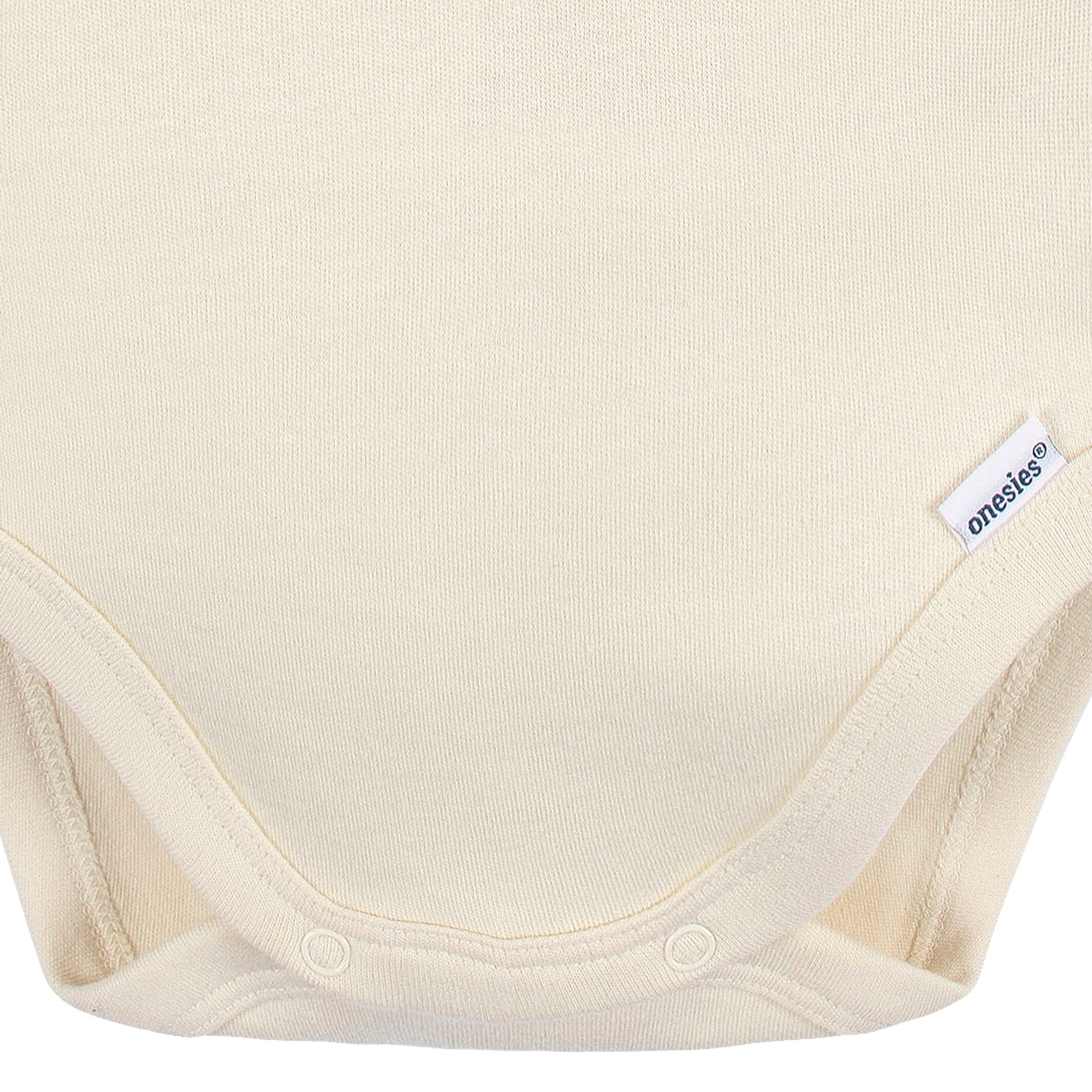5-Pack Baby Natural Premium Long Sleeve Onesies® Bodysuits - Image 6