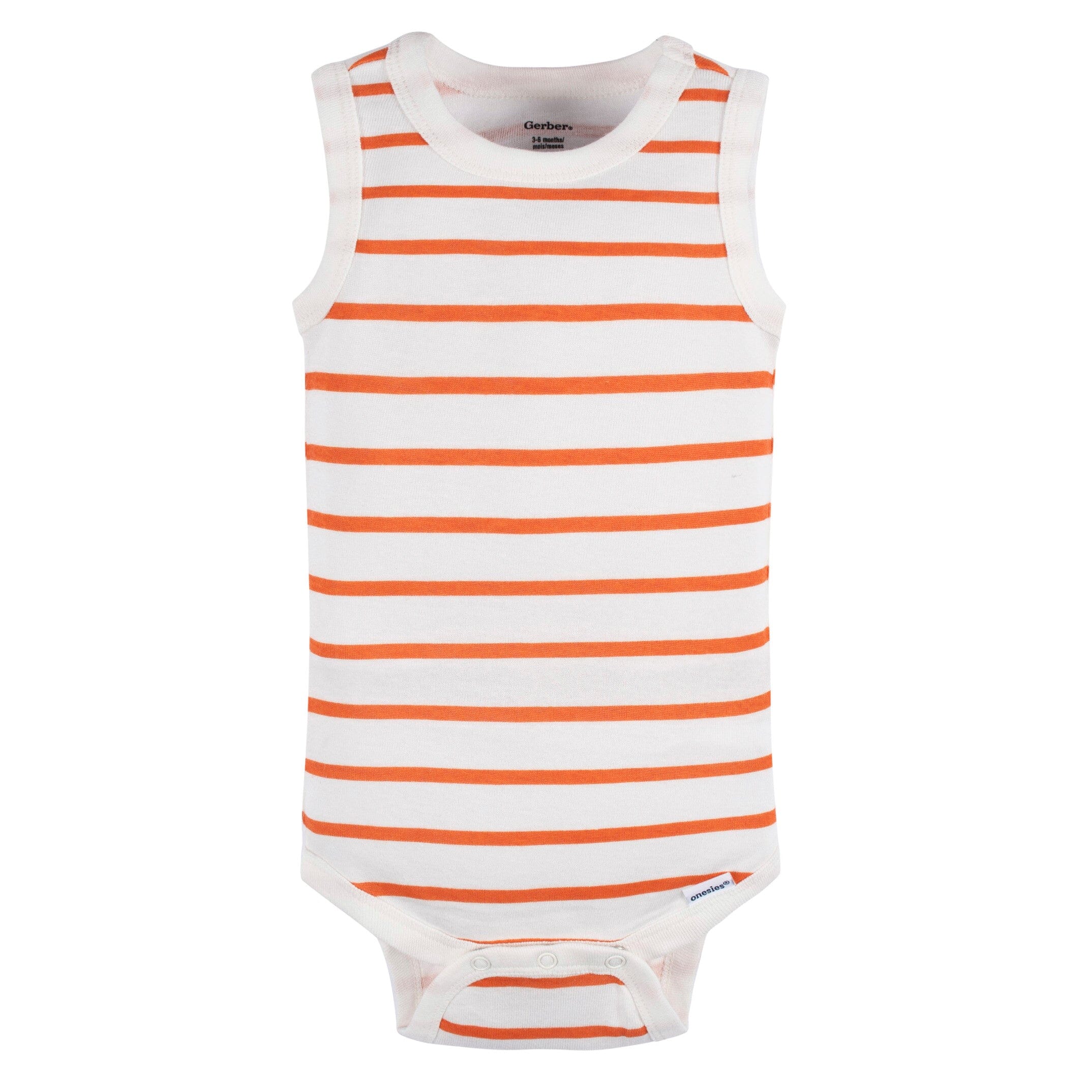 5-Pack Baby Boys Green Stars Sleeveless Onesies® Bodysuits - Image 7