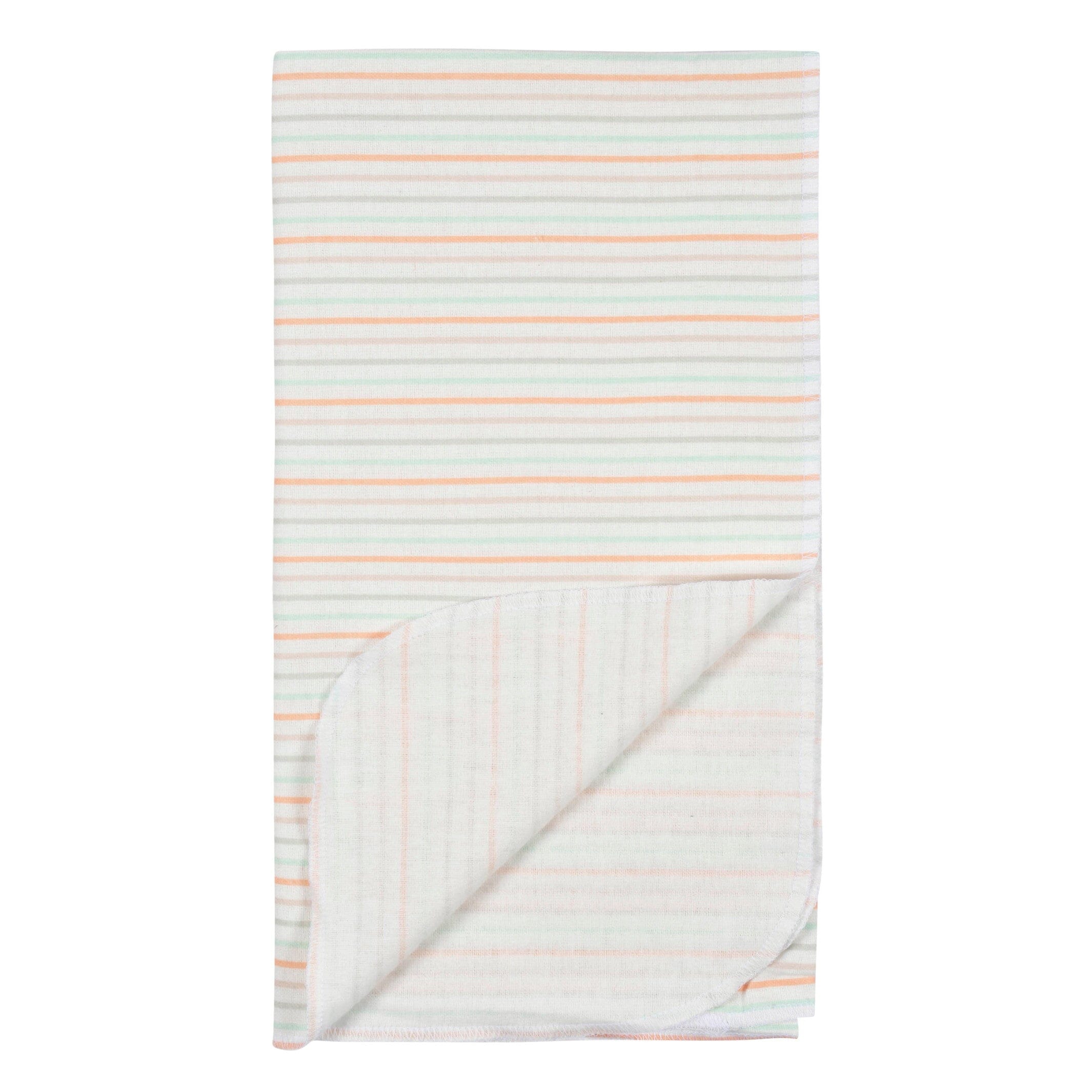 4-Pack Baby Neutral Vegetables Flannel Blankets - Image 2