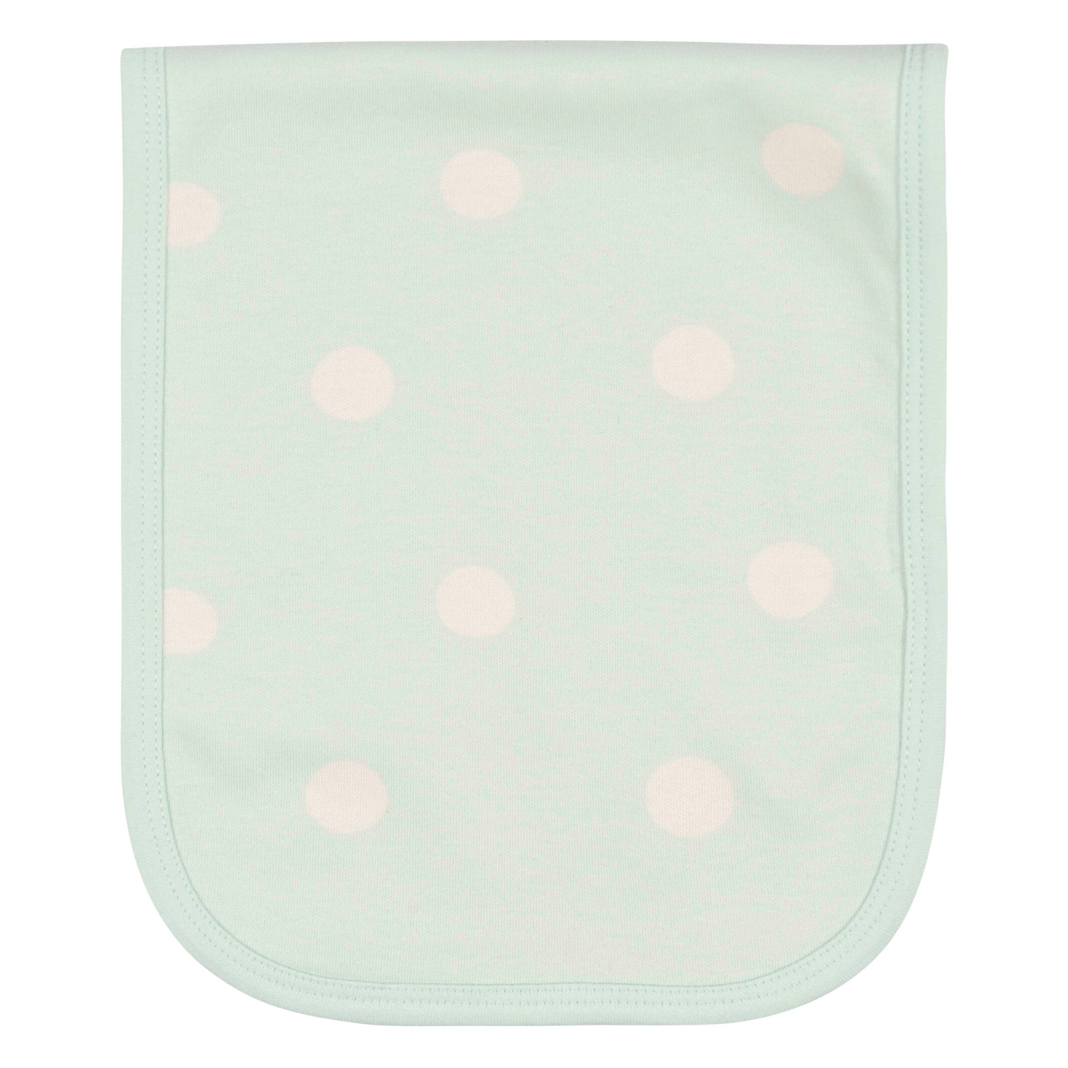 4-Pack Baby Girls Fox Burp Cloths - Image 4