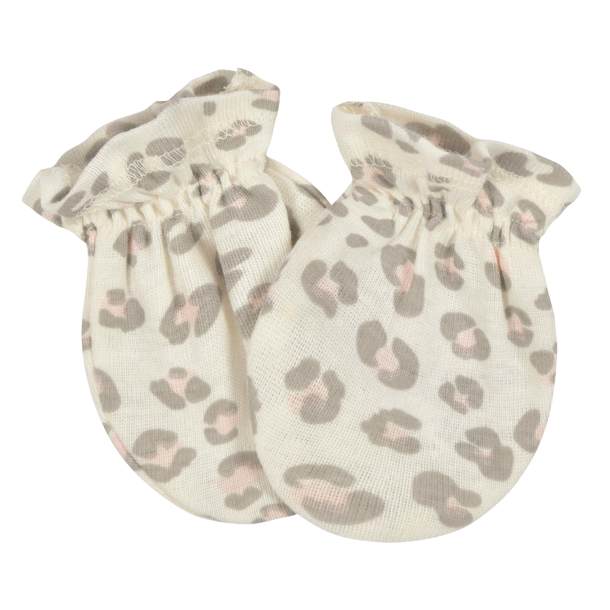 3-Pack Baby Girls Ballerina No Scratch Mittens - Image 2