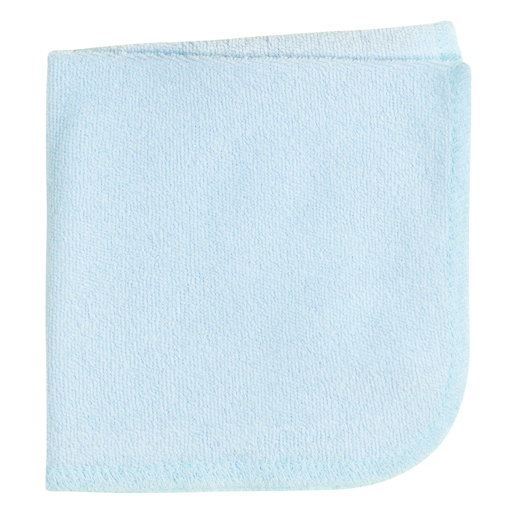 Embroidered 4-Piece Baby Neutral Blue Penguin Towel & Washcloths Set - Image 6