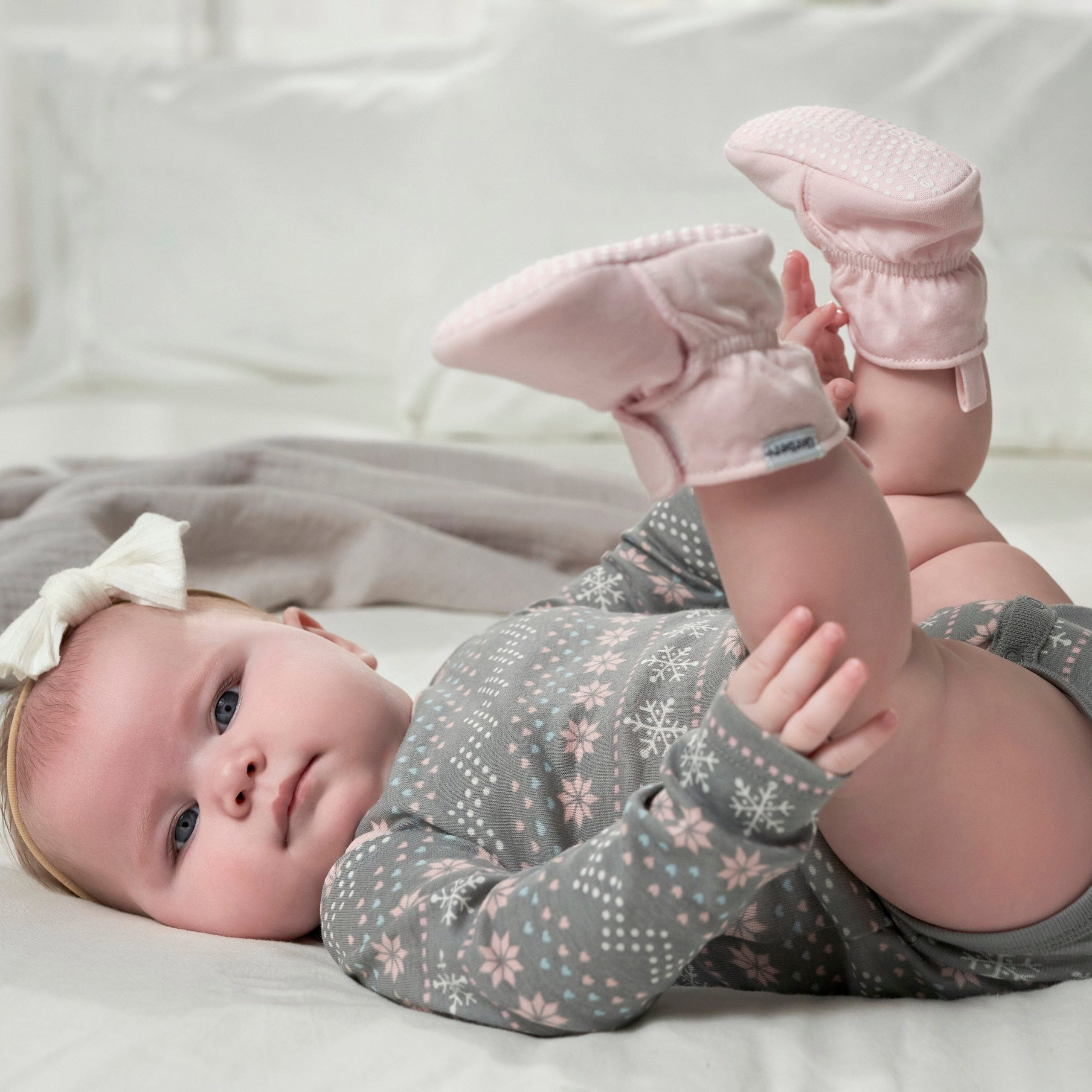 6-Pack Baby Girls Home Onesies® Bodysuits - Image 3