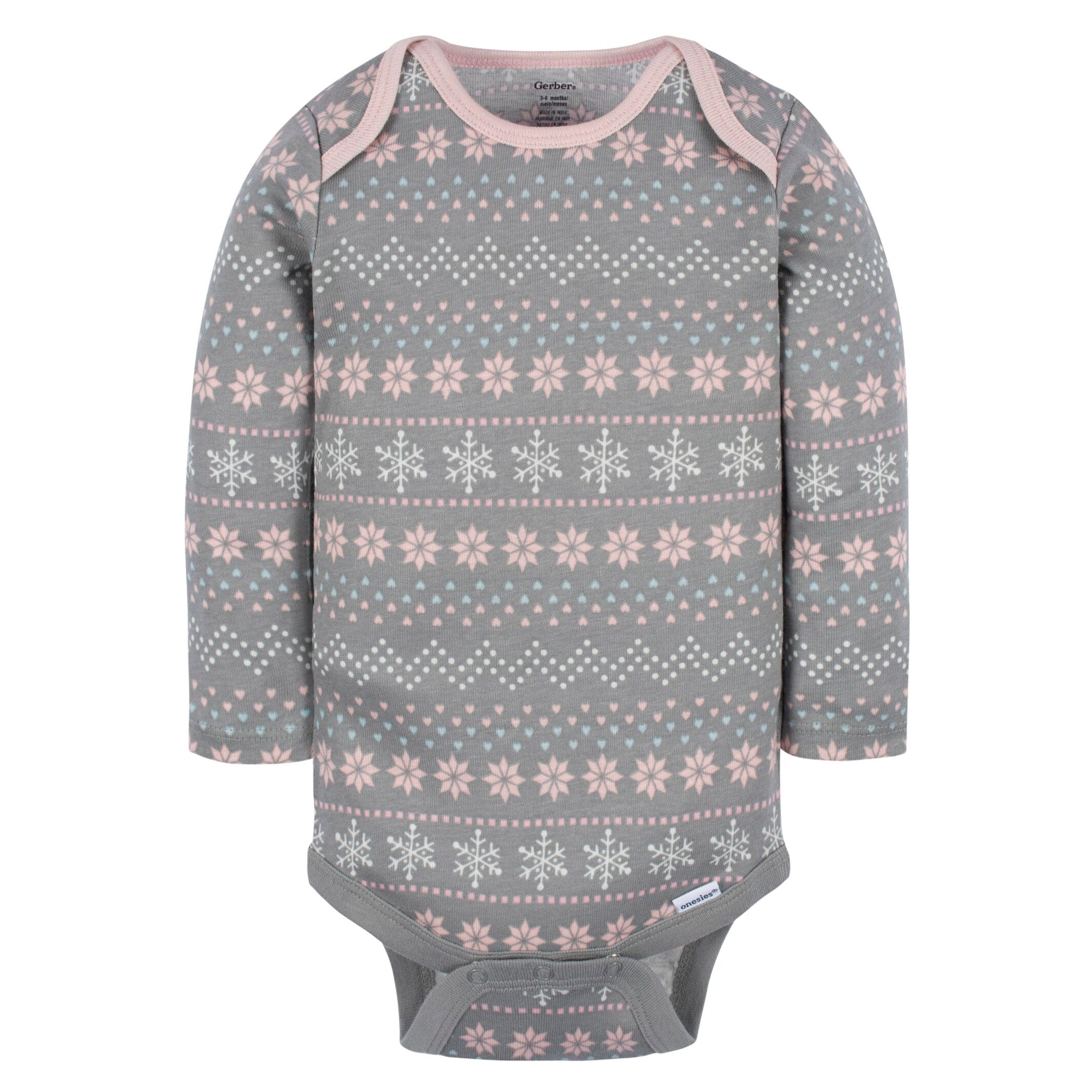 6-Pack Baby Girls Home Onesies® Bodysuits - Image 6