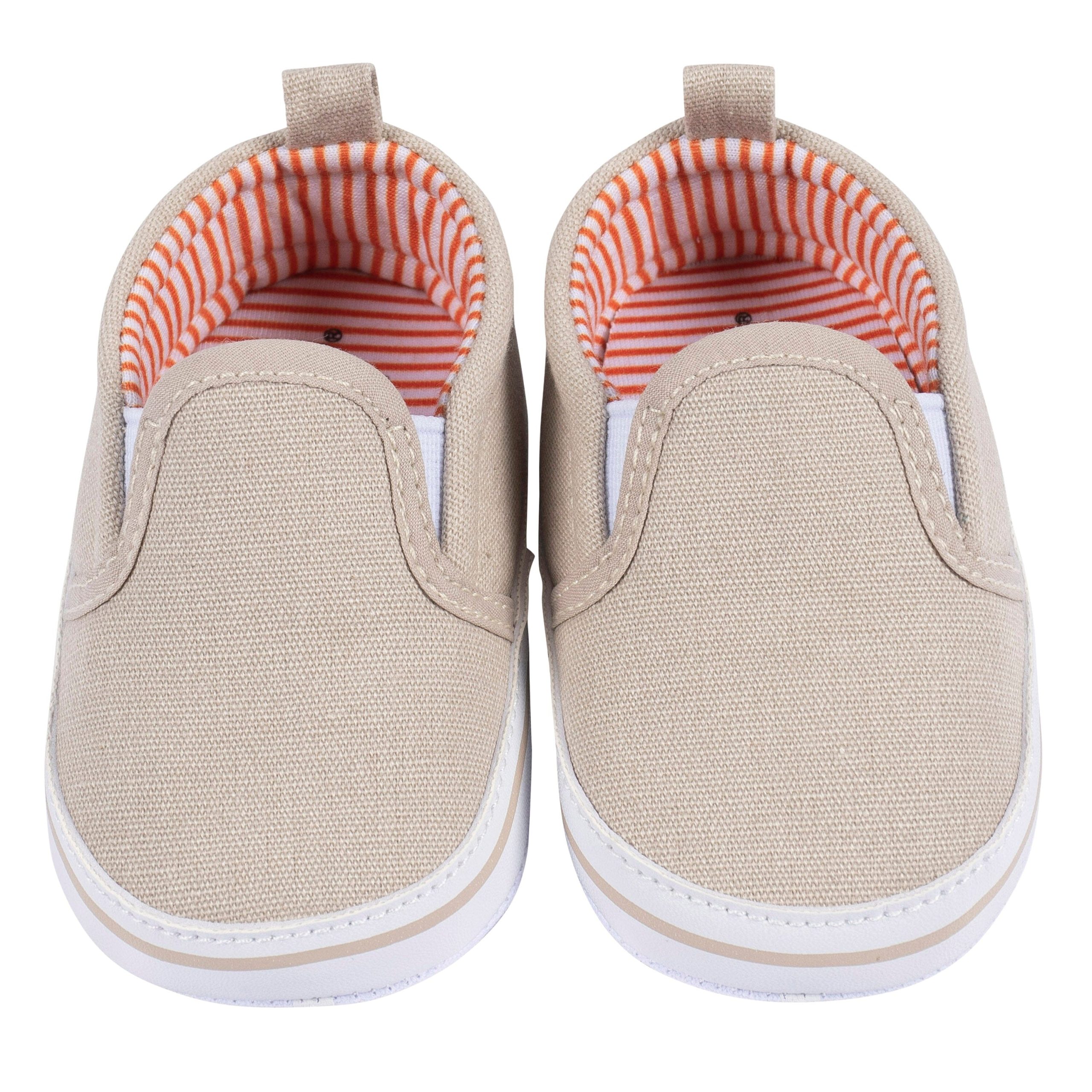 Baby Boys Khaki Slip-On Sneaker - Image 4
