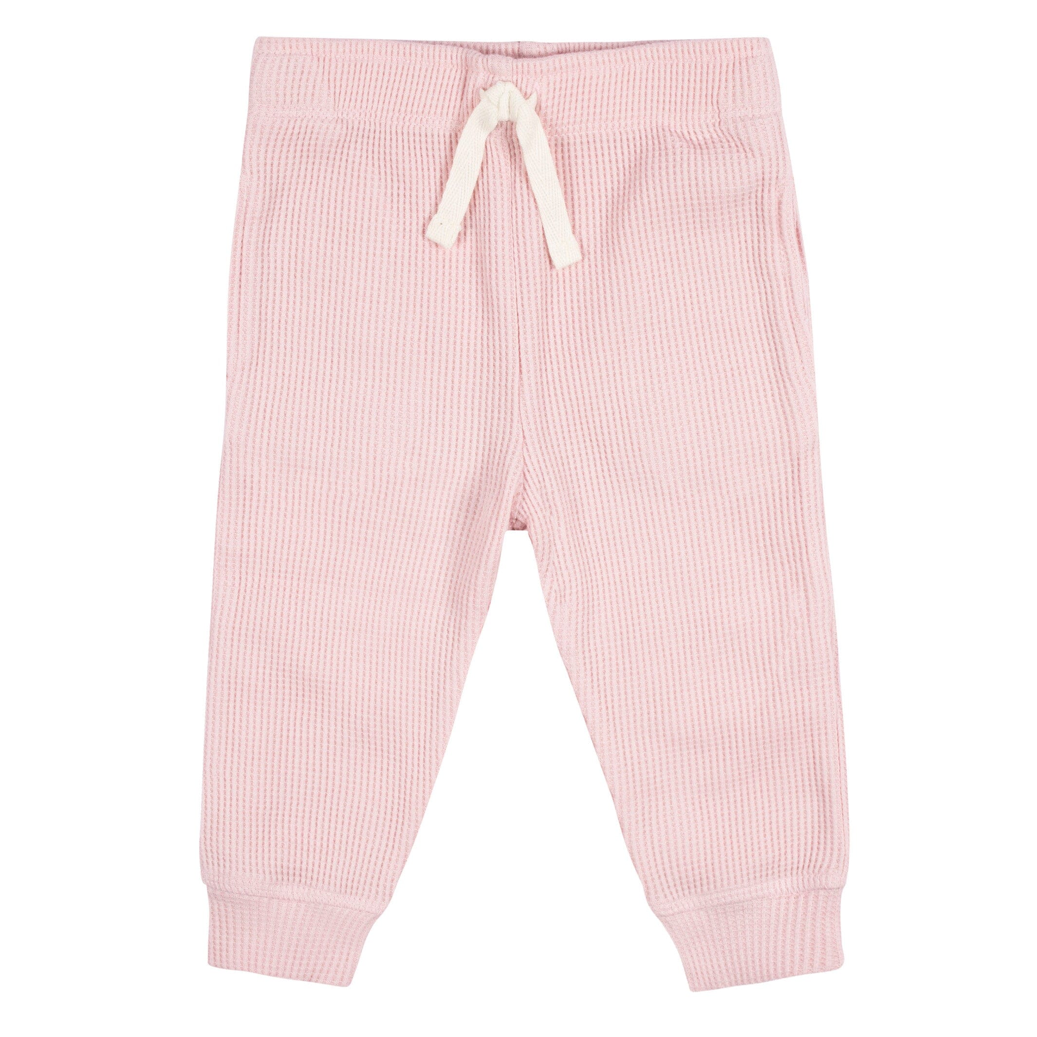 2-Piece Baby Girls Pink Top & Jogger Set - Image 4