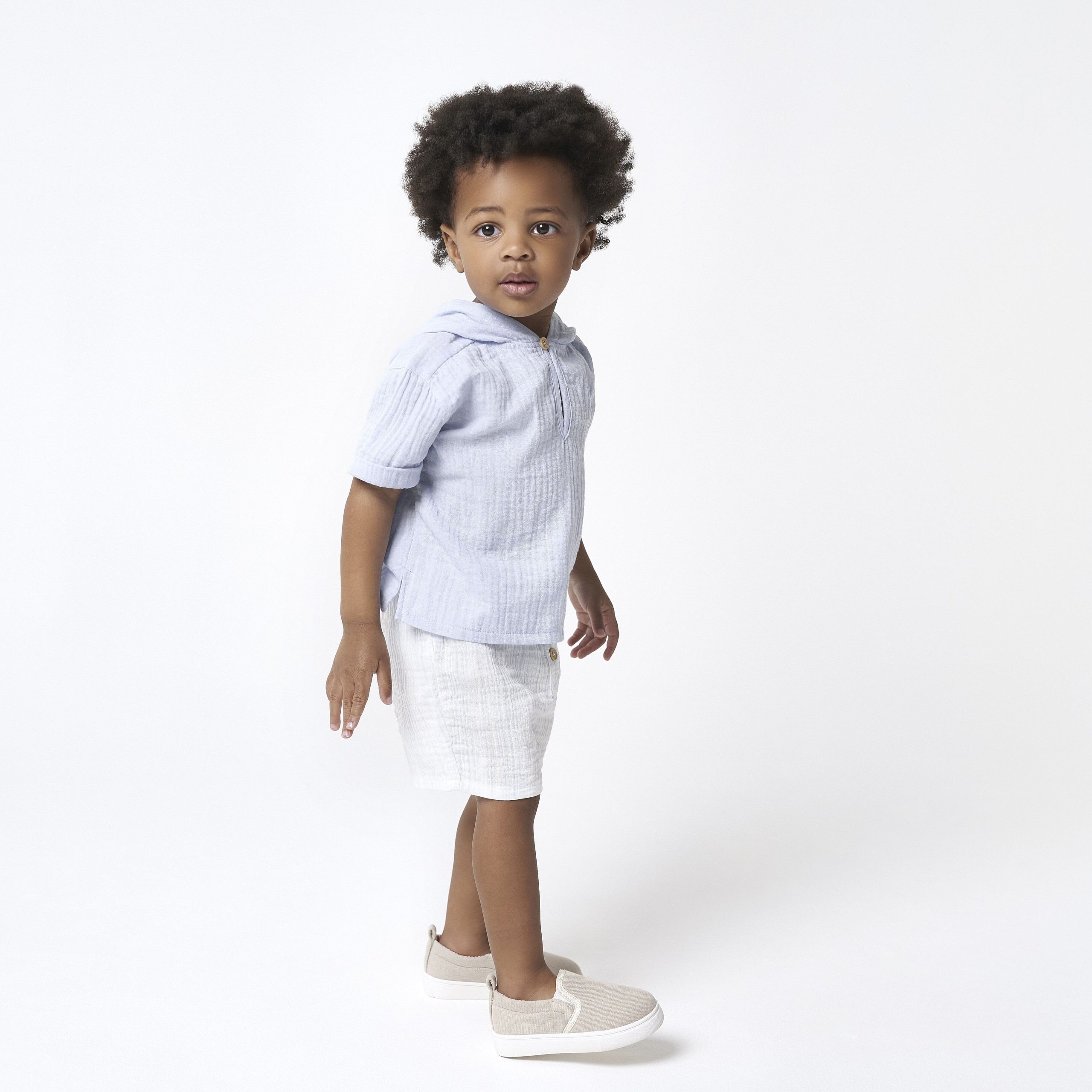 Infant & Toddler Boys Khaki Slip-On Sneaker - Image 2