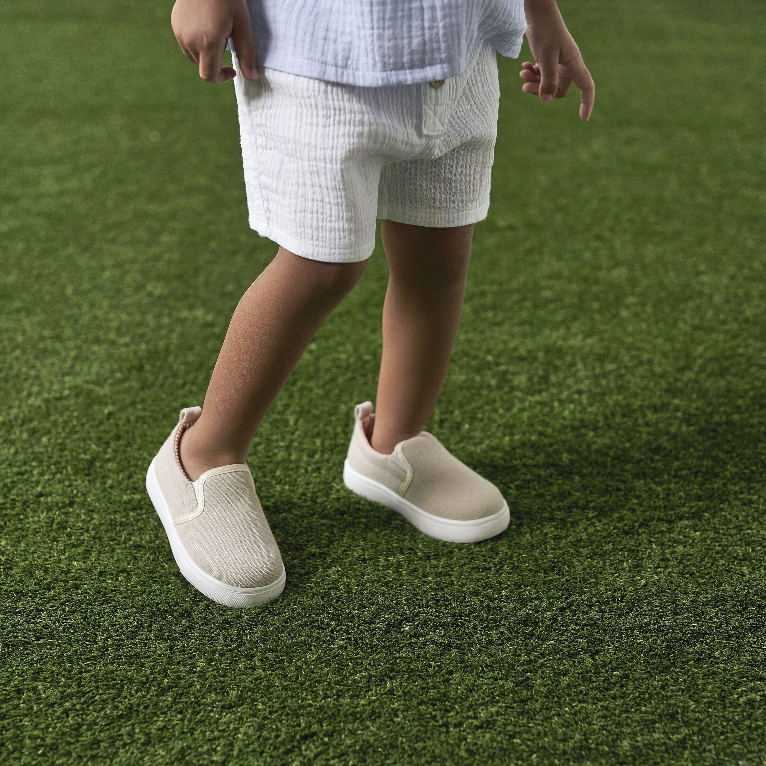 Infant & Toddler Boys Khaki Slip-On Sneaker - Image 3