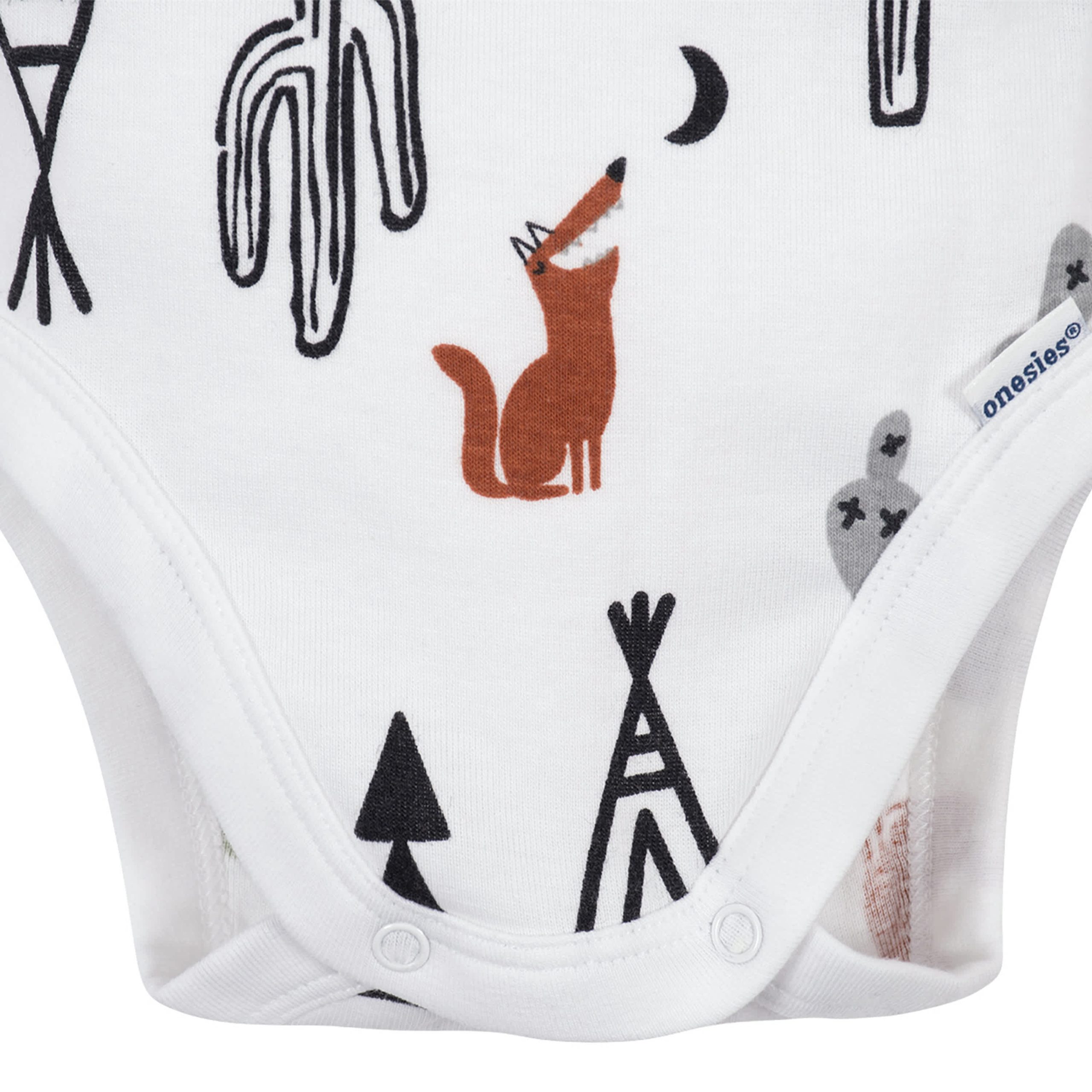 4-Piece Baby Boys Desert Organic Onesies® Bodysuits & Shorts - Image 7