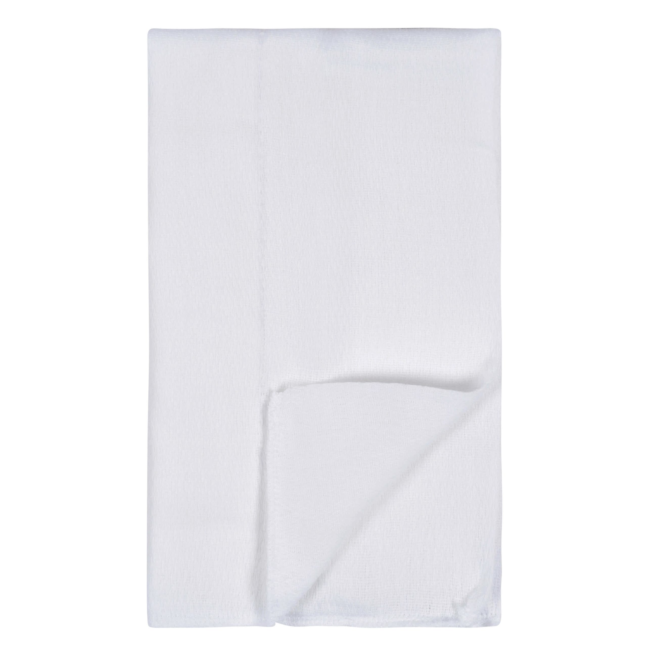 5-Pack Baby Neutral White Organic Prefold Birdseye Diapers - Image 2