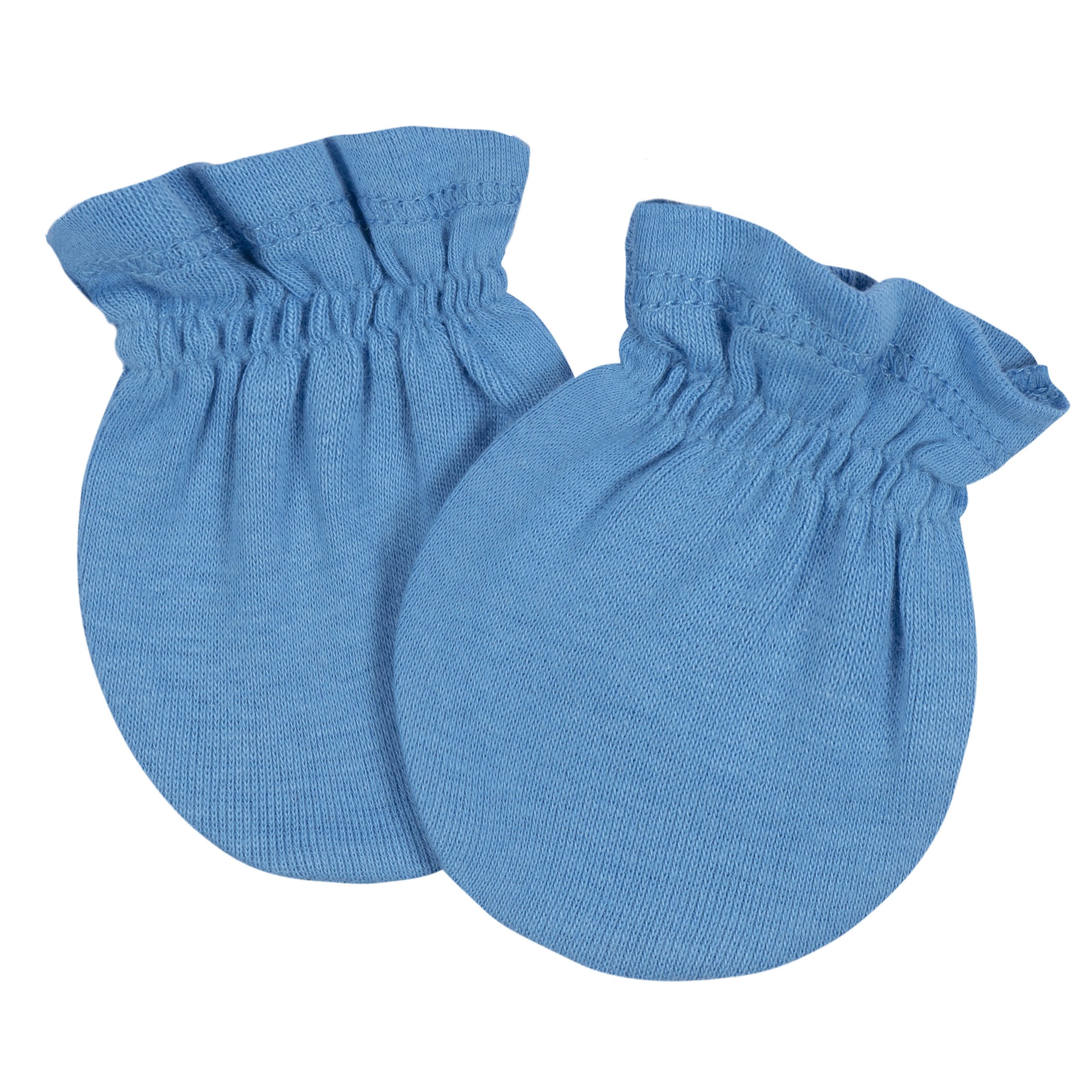 2-Pack Baby Boys Boy Stars No Scratch Mittens - Image 3