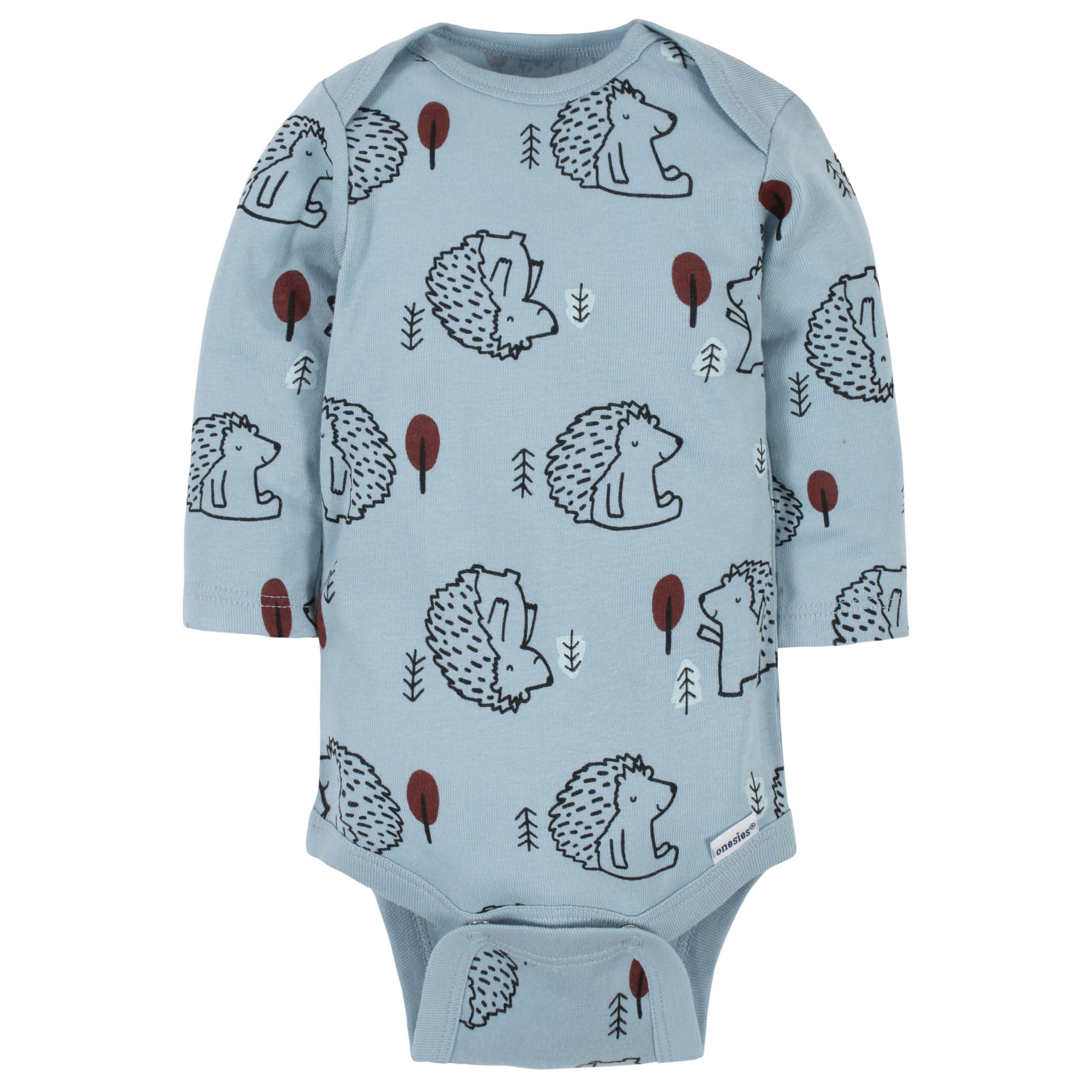 5-Pack Baby Boys Fox Long Sleeve Onesies® Bodysuits - Image 6