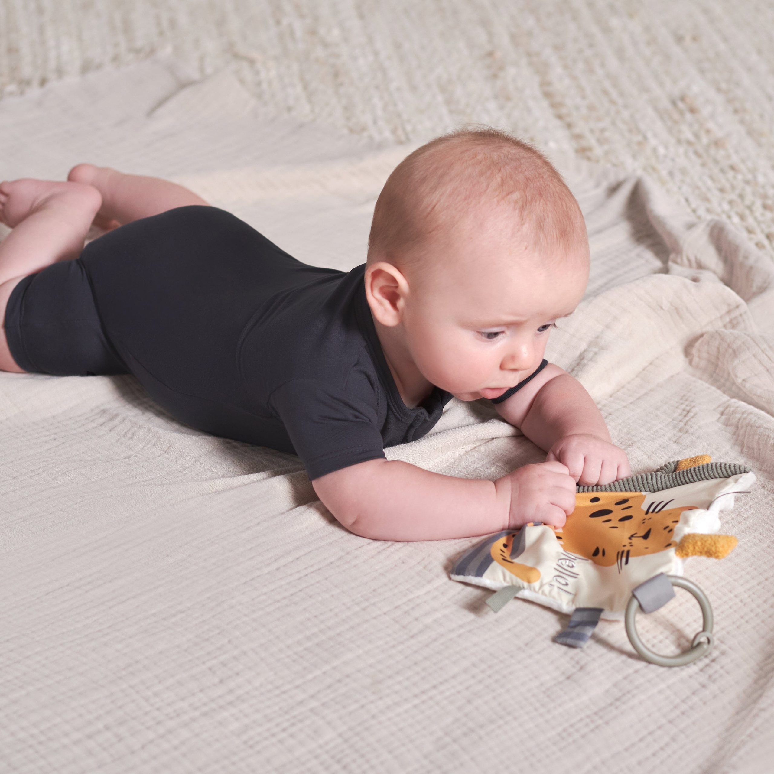 Baby Boys Cheetah Crinkle Toy - Image 2