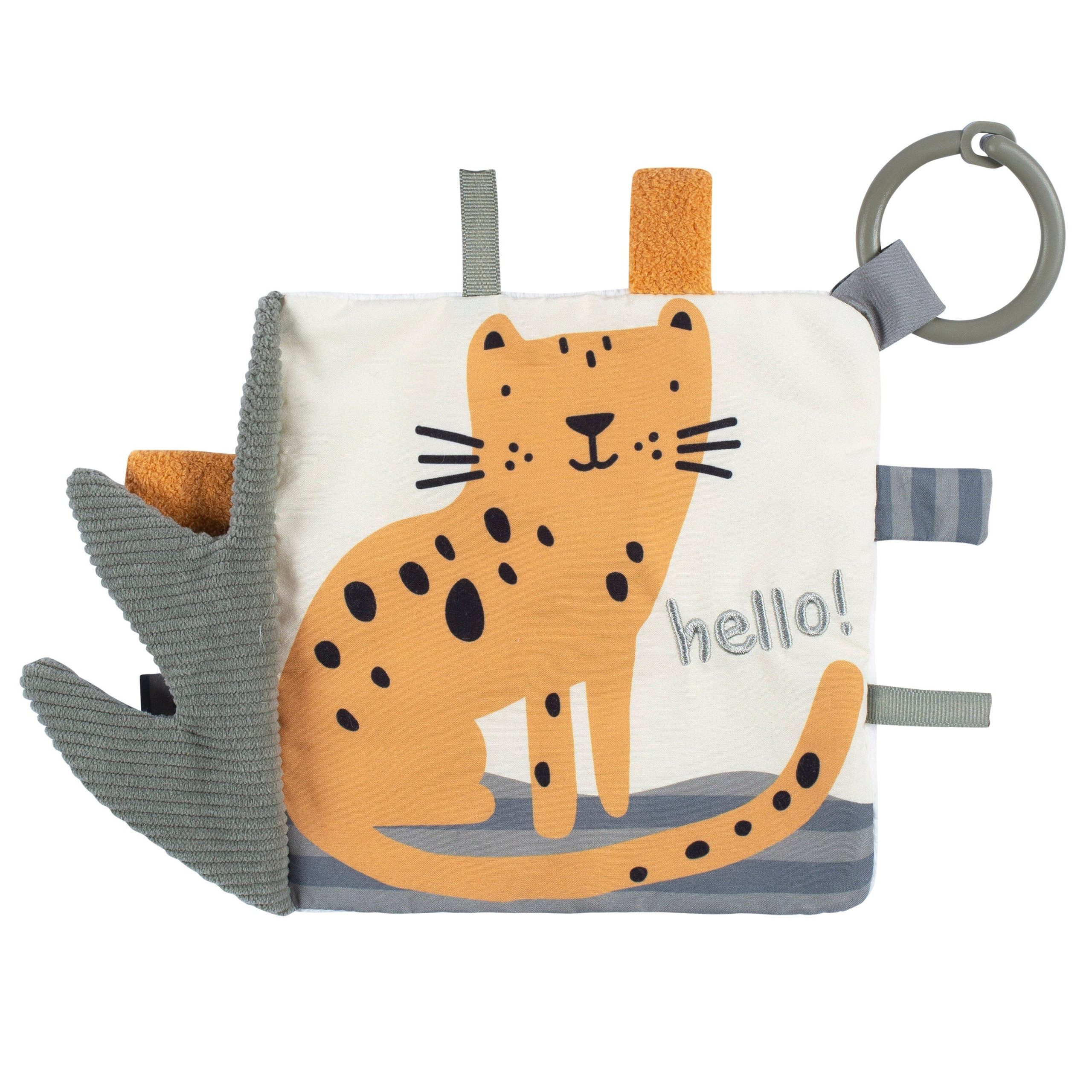 Baby Boys Cheetah Crinkle Toy - Image 3