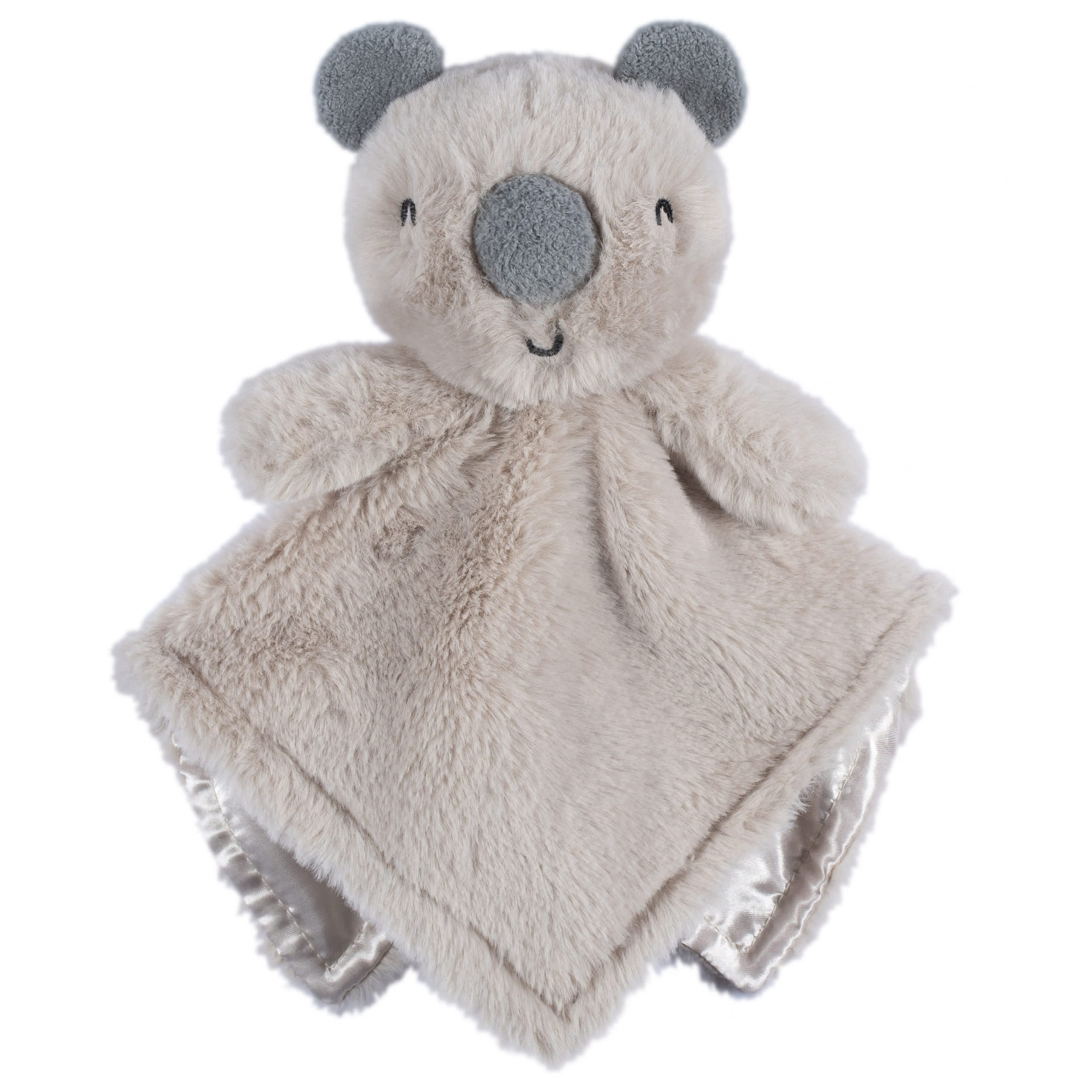 Embroidered Baby Neutral Koala Bear Security Blanket - Image 3