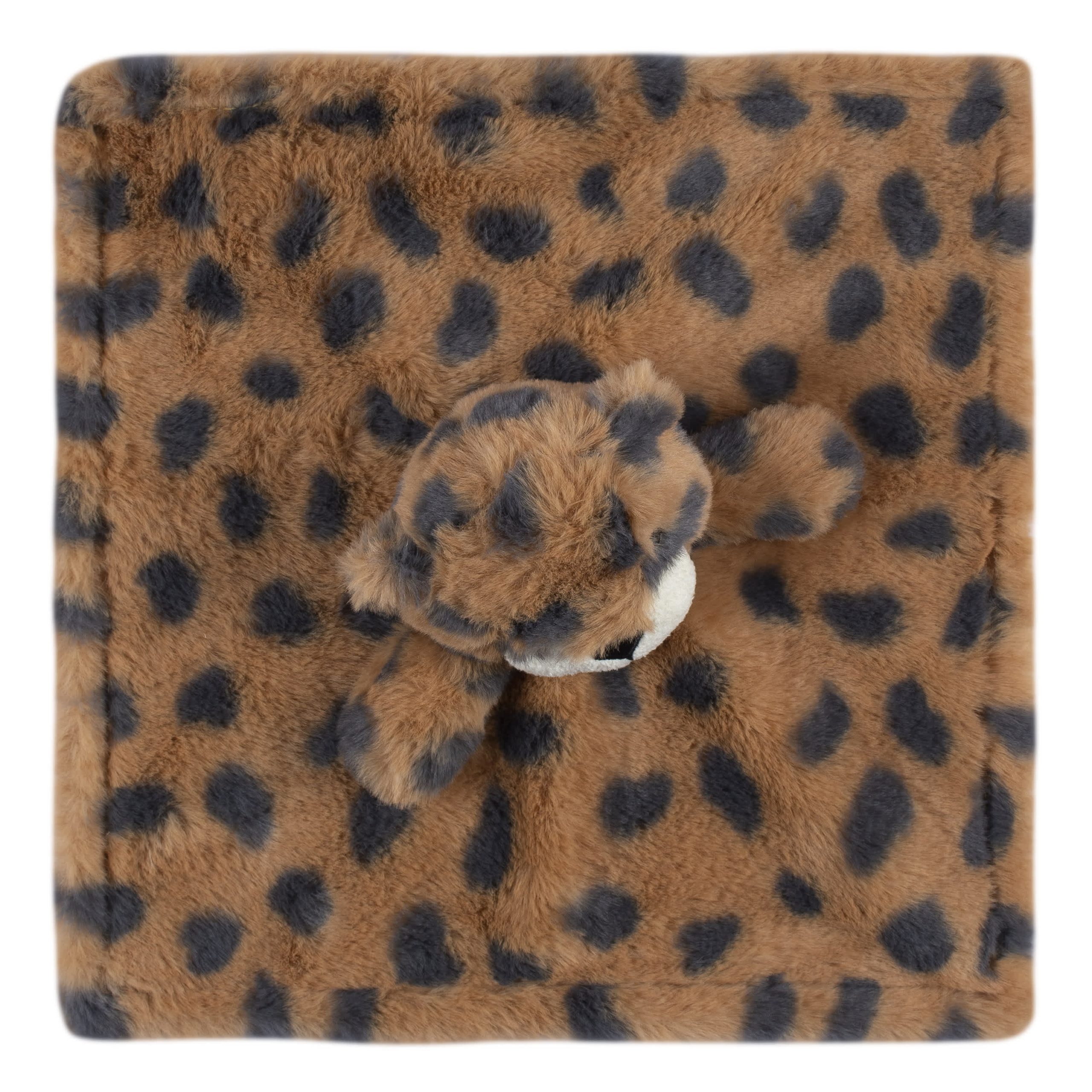 Embroidered Baby Neutral Cheetah Security Blanket - Image 6