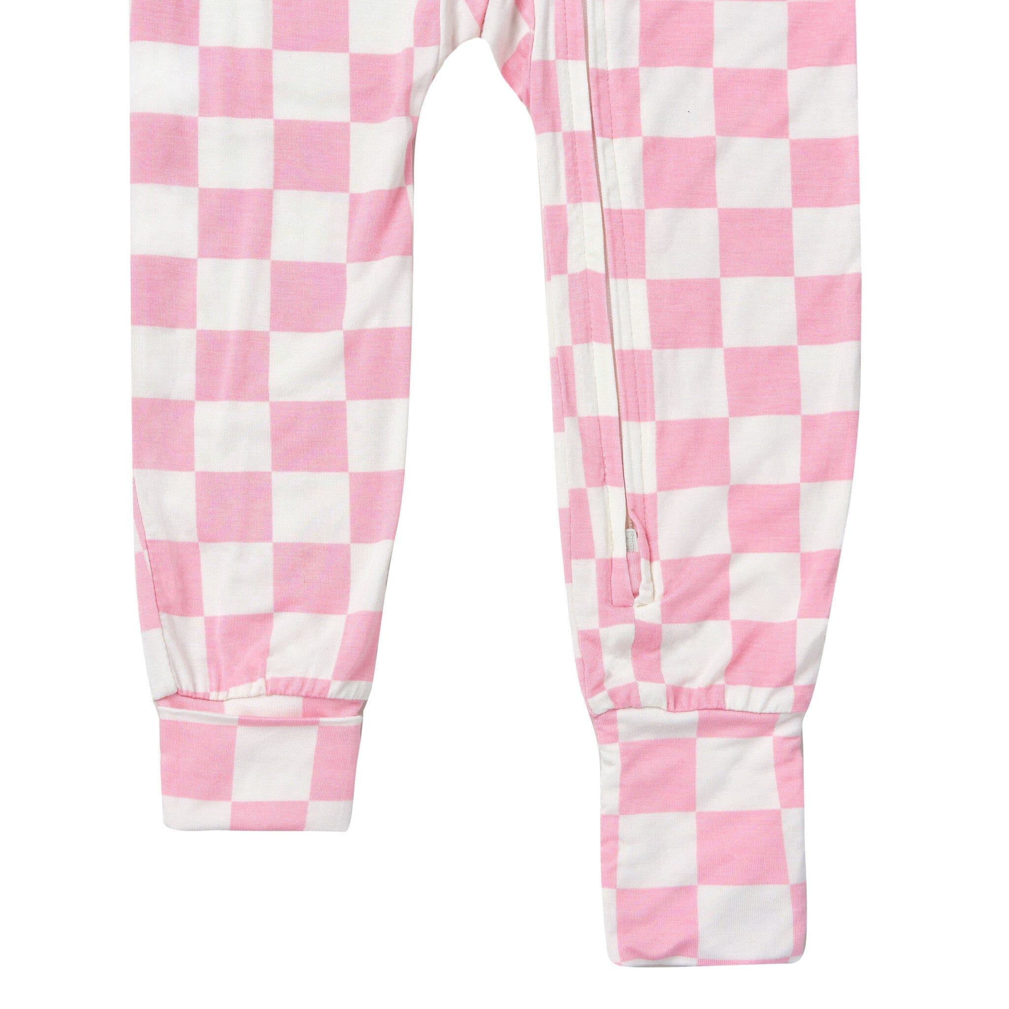 Baby & Toddler Girls Pink Check Snug Fit Footless Pajamas - Image 10