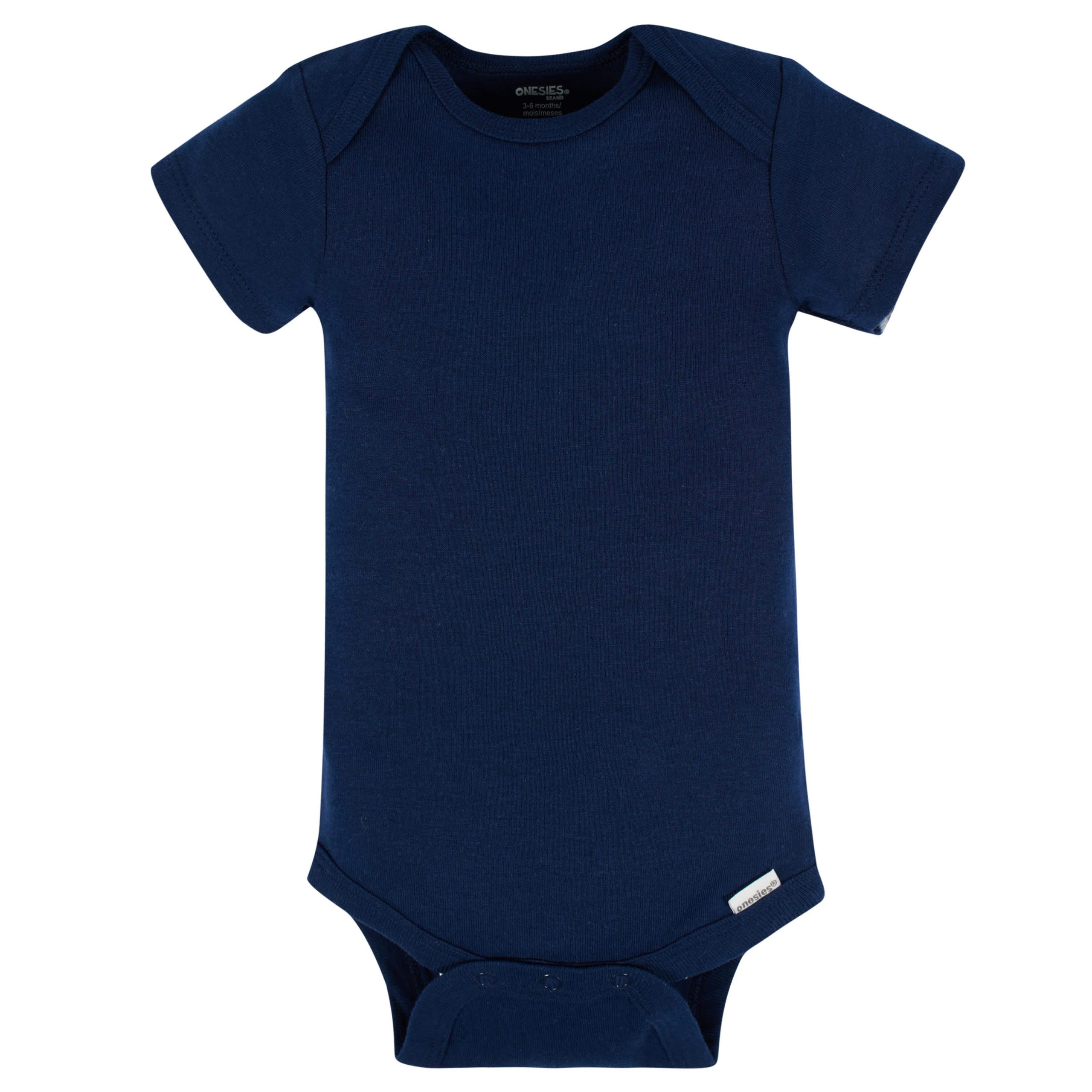 8-Pack Baby Neutral Classic Rainbow Short Sleeve Onesies® Bodysuits - Image 4