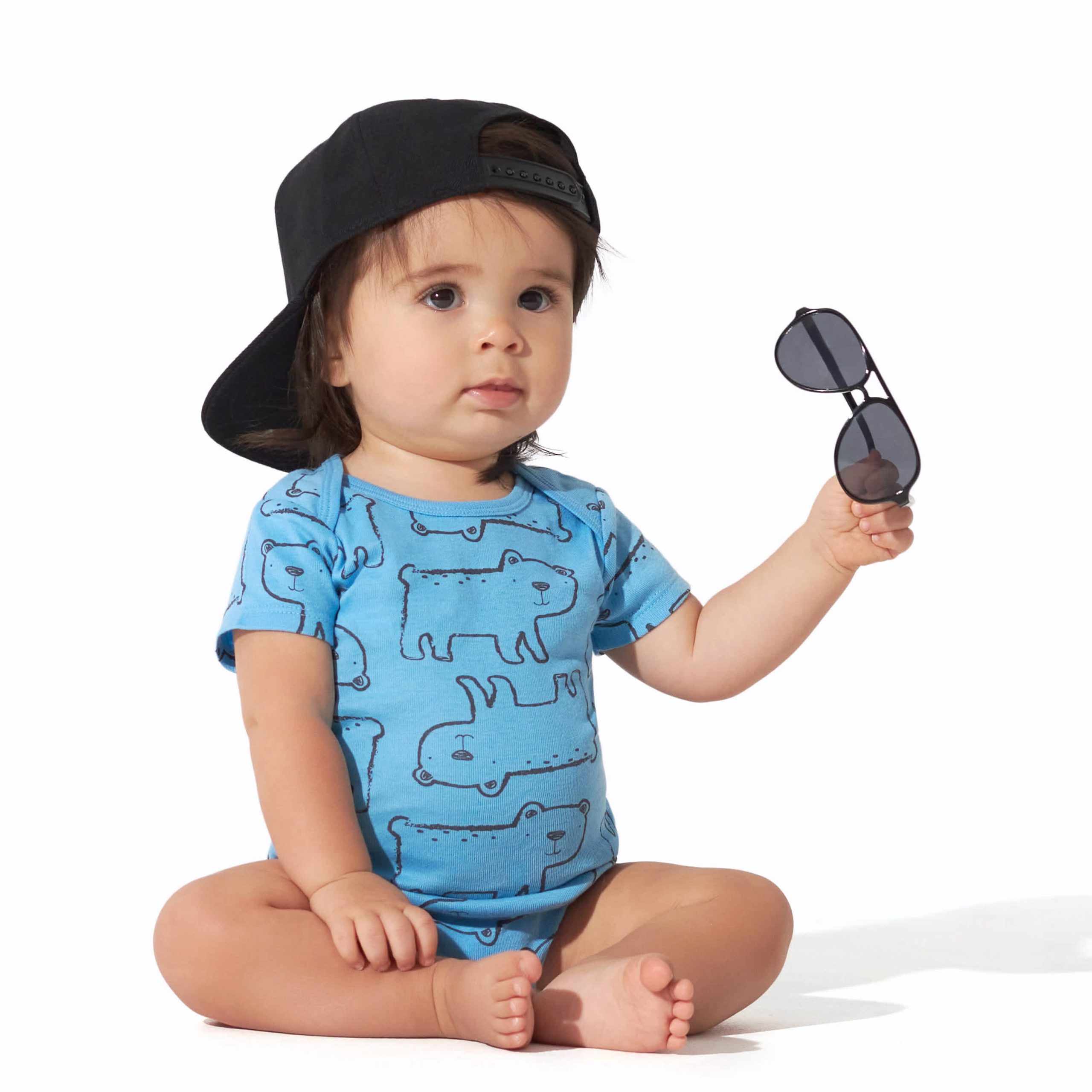 8-Pack Baby Boys Unbearably Cute Short Sleeve Onesies® Bodysuits - Image 2