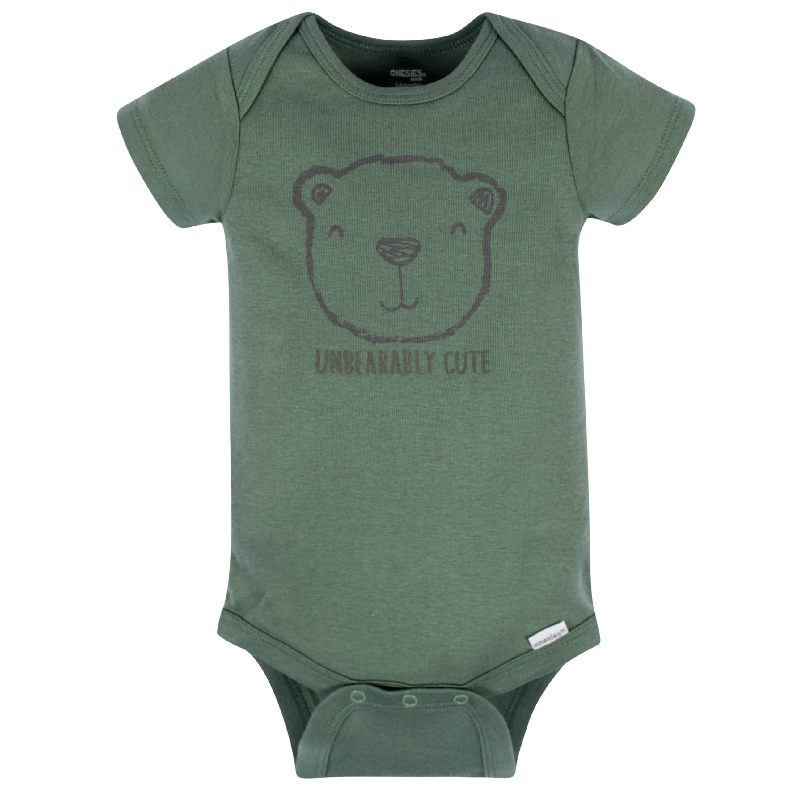 8-Pack Baby Boys Unbearably Cute Short Sleeve Onesies® Bodysuits - Image 4