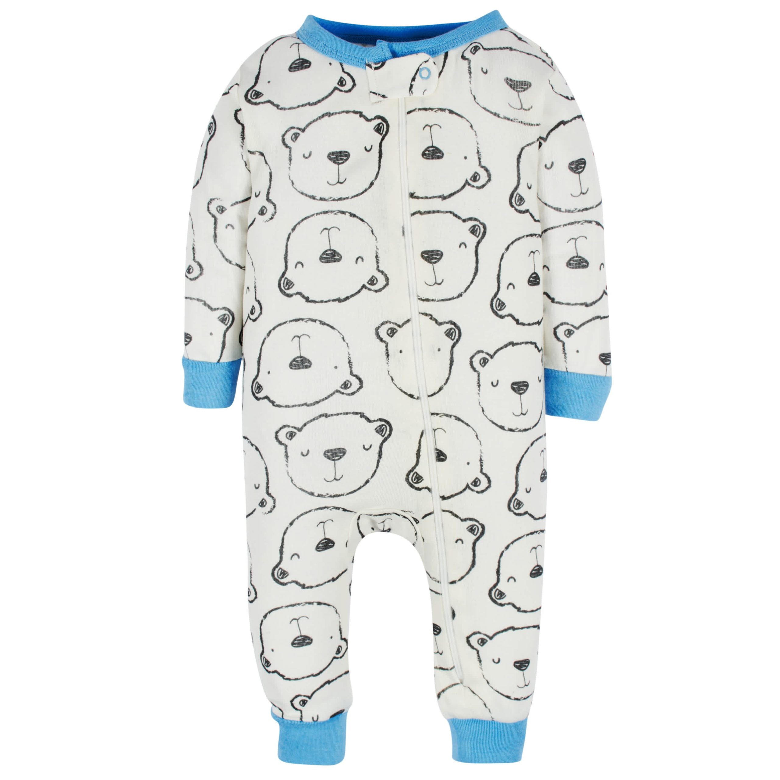 3-Pack Baby & Toddler Boys Unbearably Cute Snug Fit Footless Pajamas - Image 4