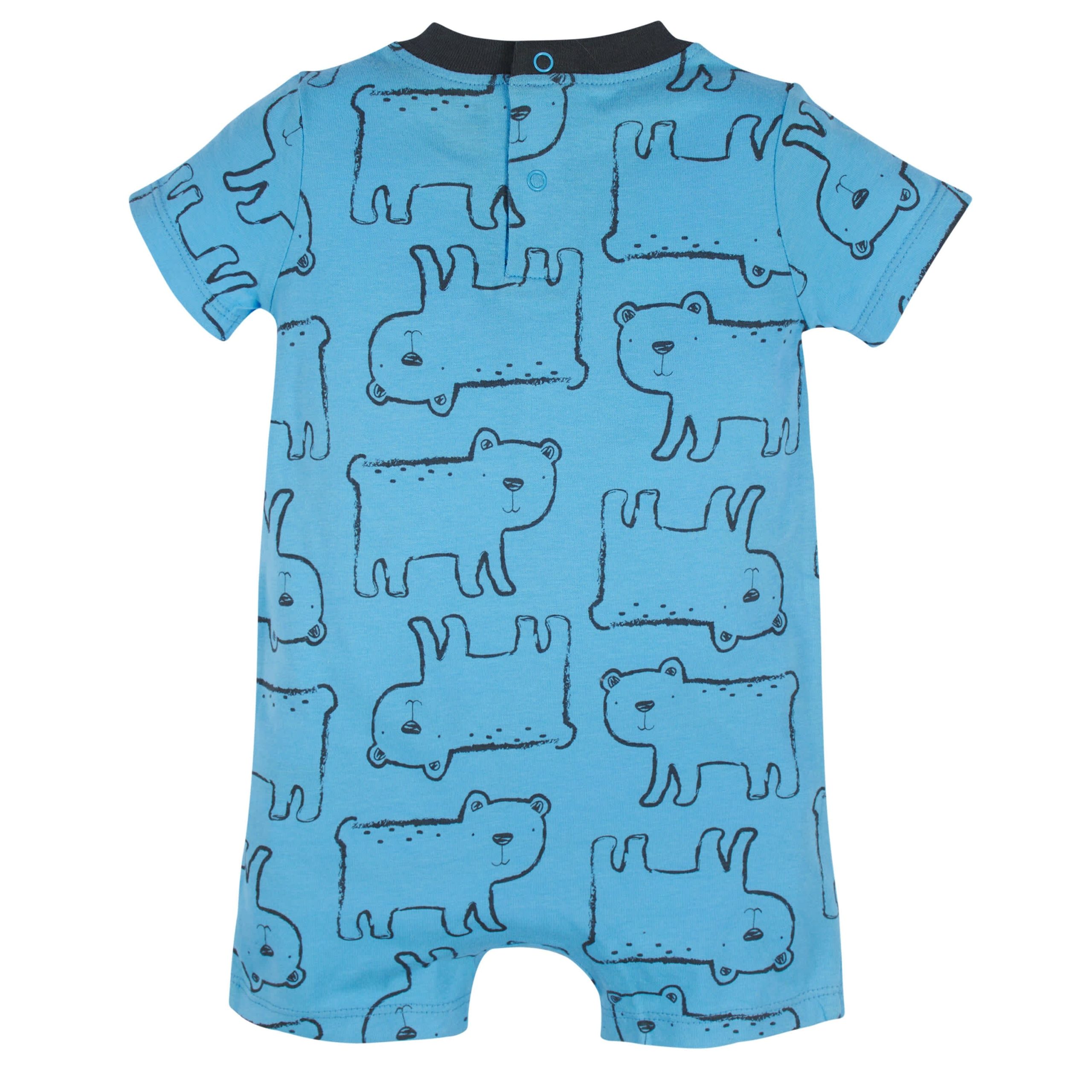 3-Pack Baby Boys Unbearably Cute Rompers - Image 8