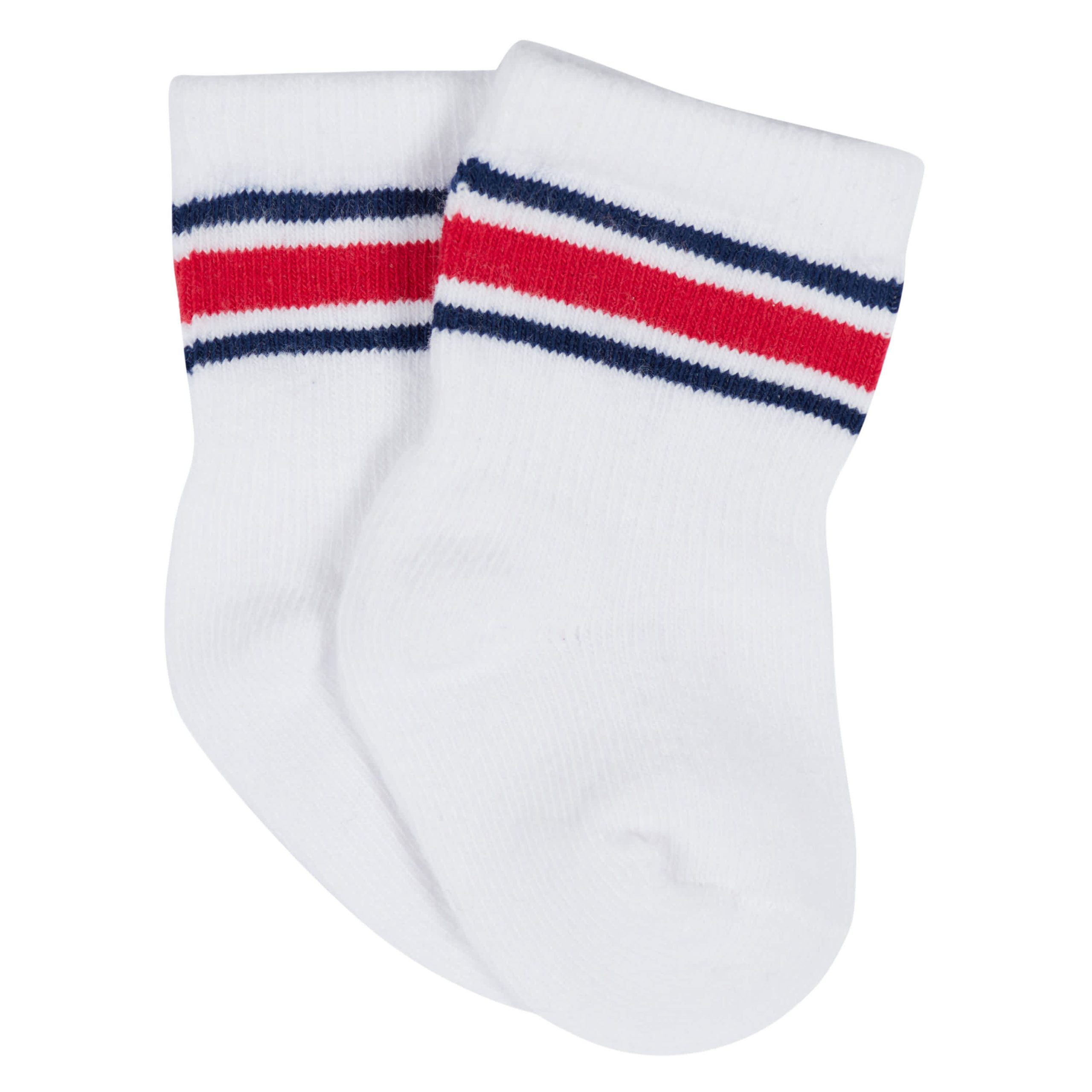 12-Pack Baby & Toddler Boys Construction Zone Jersey Crew Wiggle Proof® Socks - Image 3