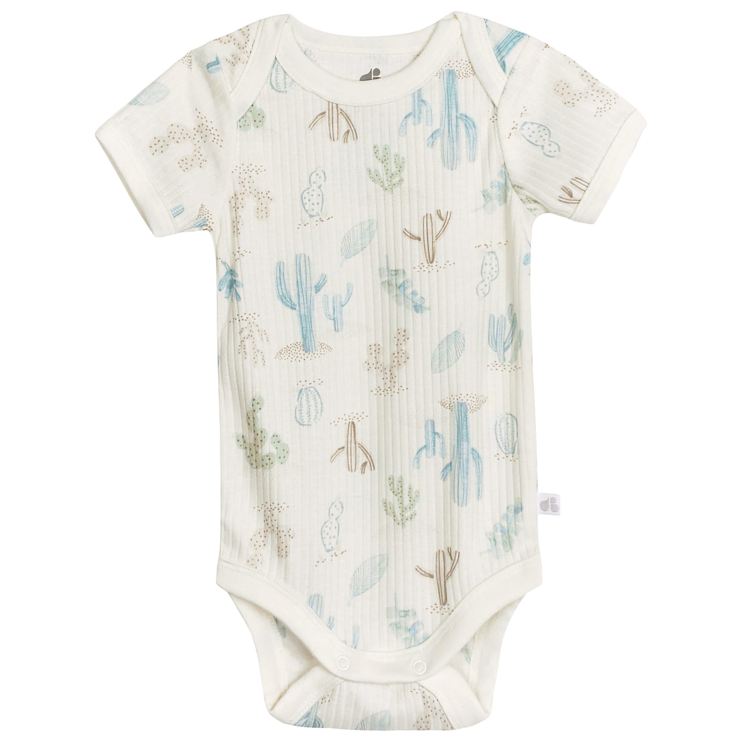 3-Pack Baby Boys Desert Cactus Short Sleeve Bodysuits - Image 4