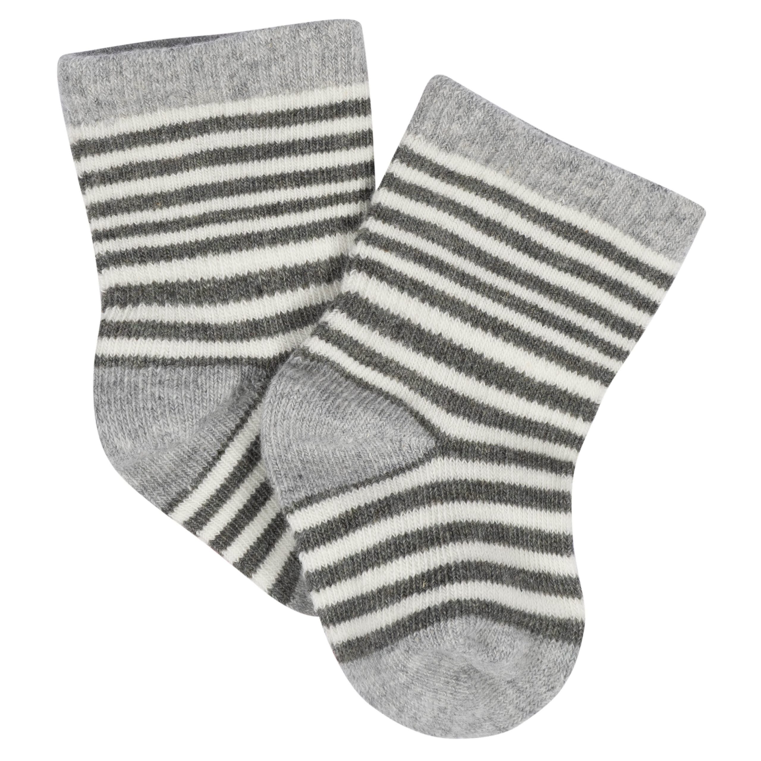 8-Pack Baby Neutral Southwest Jersey Wiggle Proof® Socks - Image 7