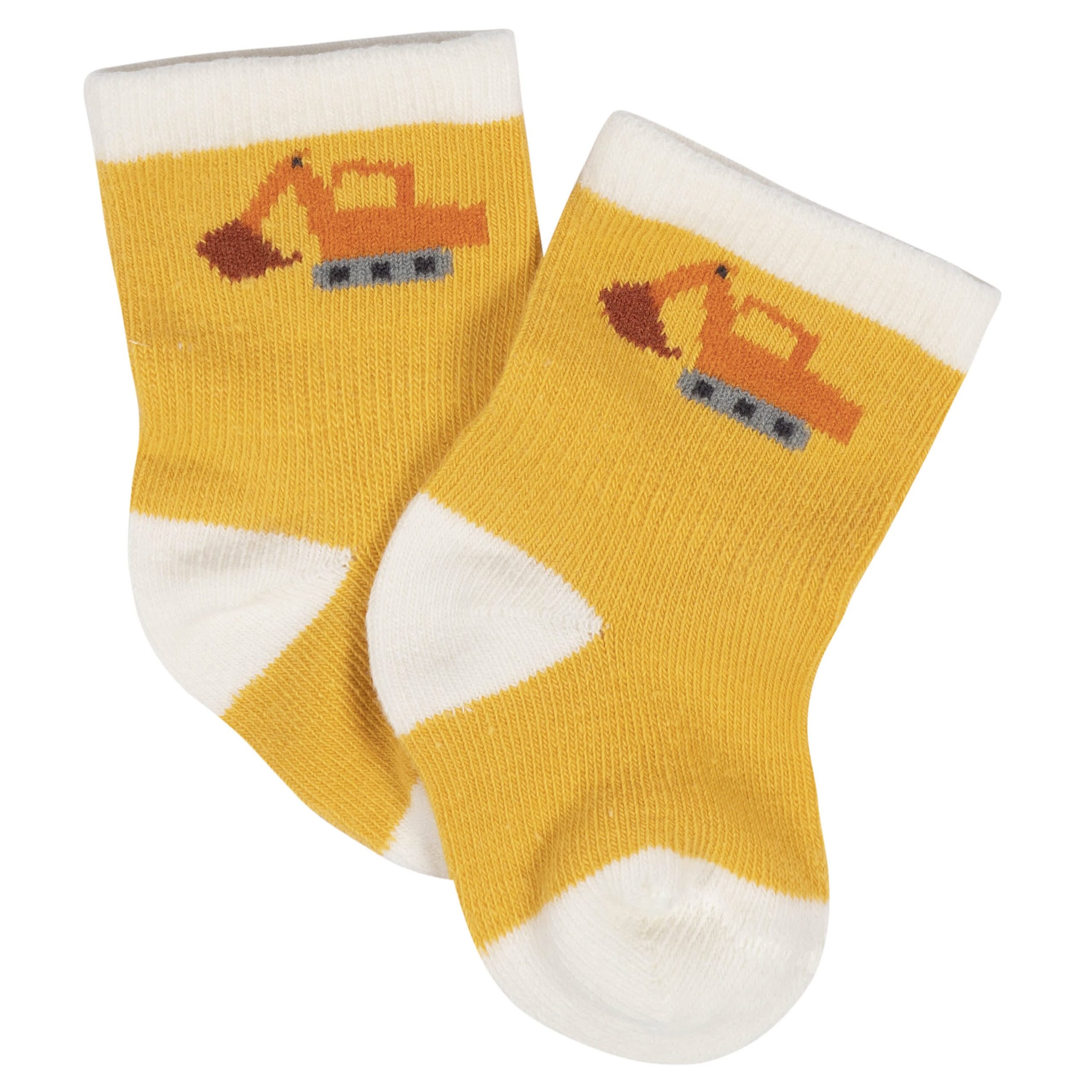 8-Pack Baby Boys Transportation Zone Jersey Wiggle Proof® Socks - Image 4