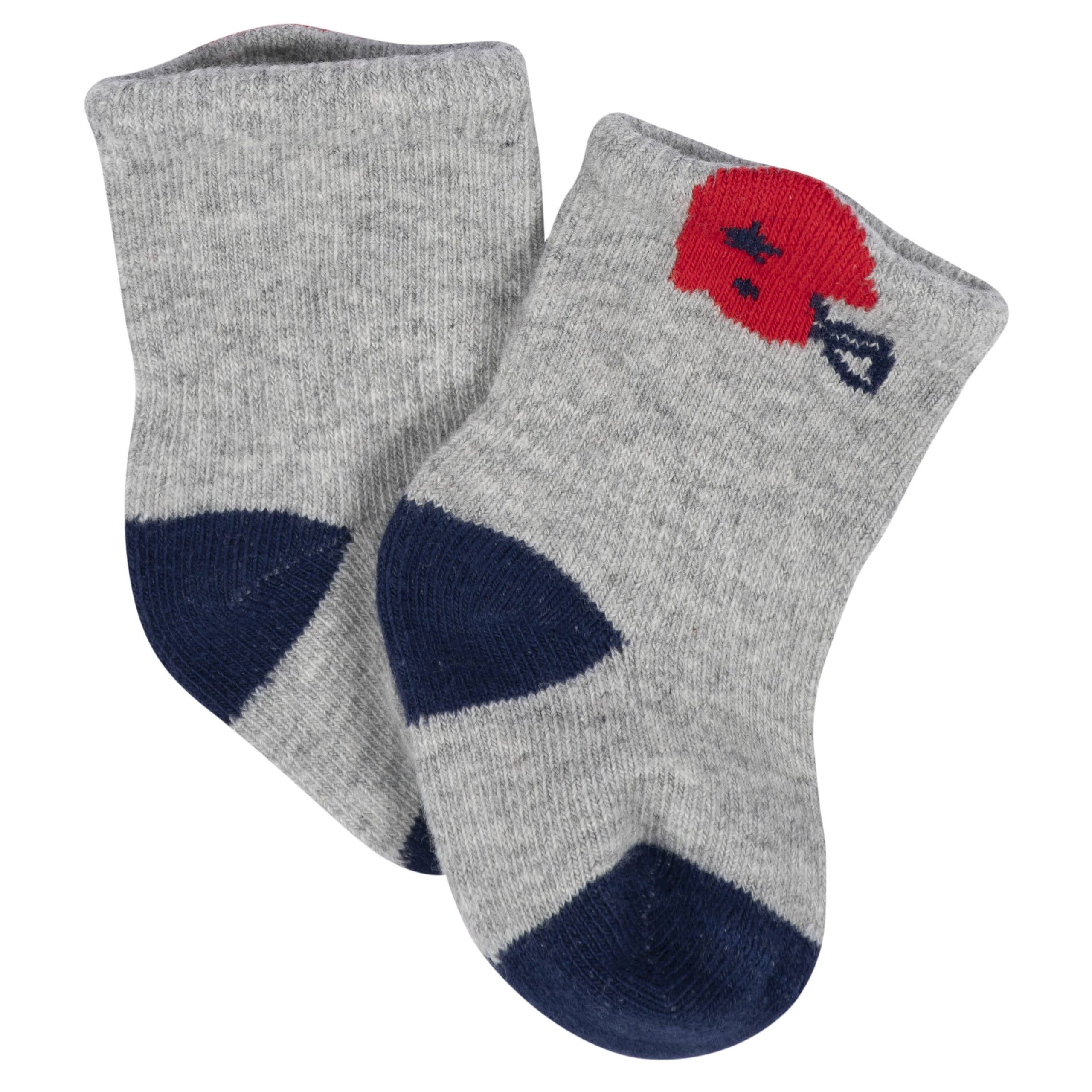 8-Pack Baby Boys All Star Jersey Wiggle Proof® Socks - Image 2