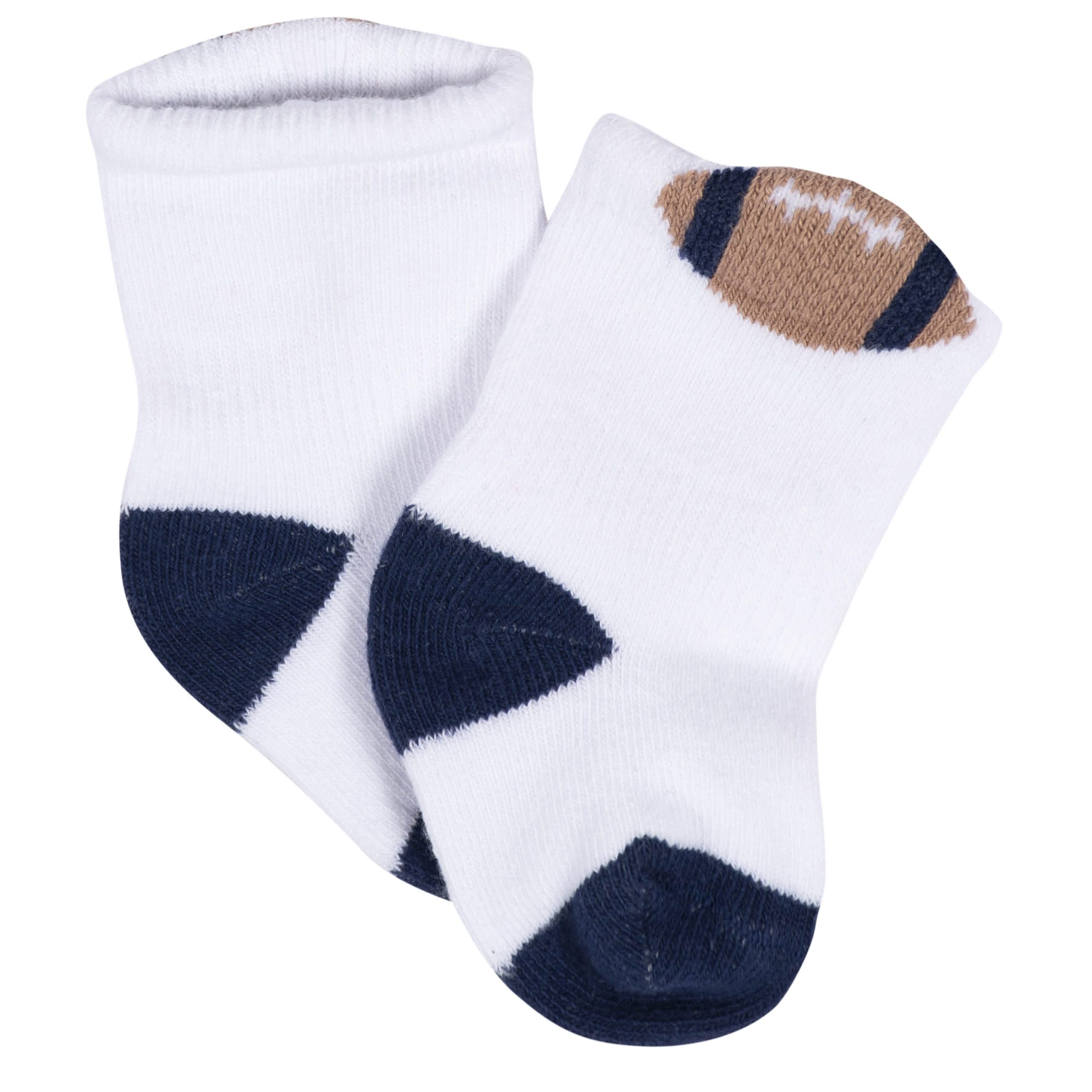8-Pack Baby Boys All Star Jersey Wiggle Proof® Socks - Image 4