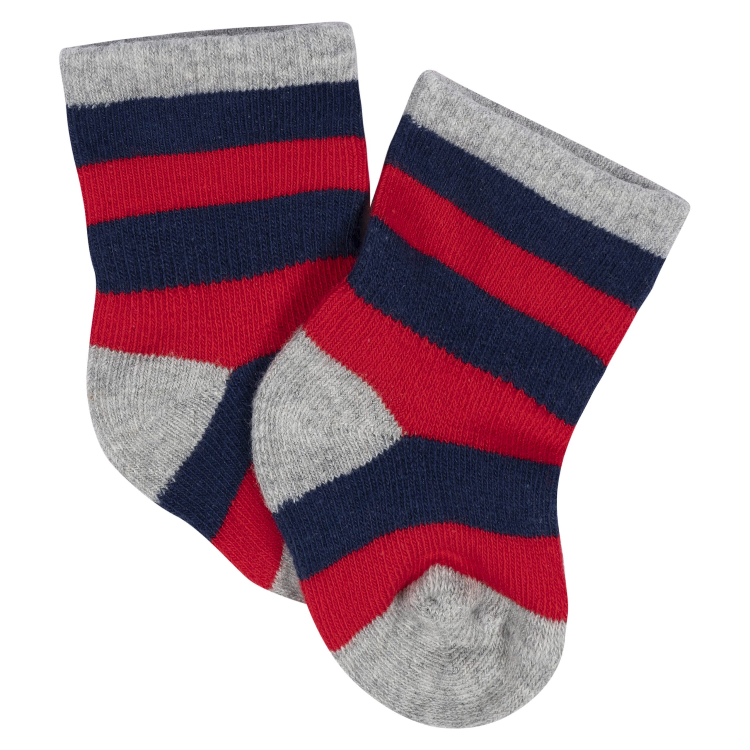 8-Pack Baby Boys All Star Jersey Wiggle Proof® Socks - Image 7