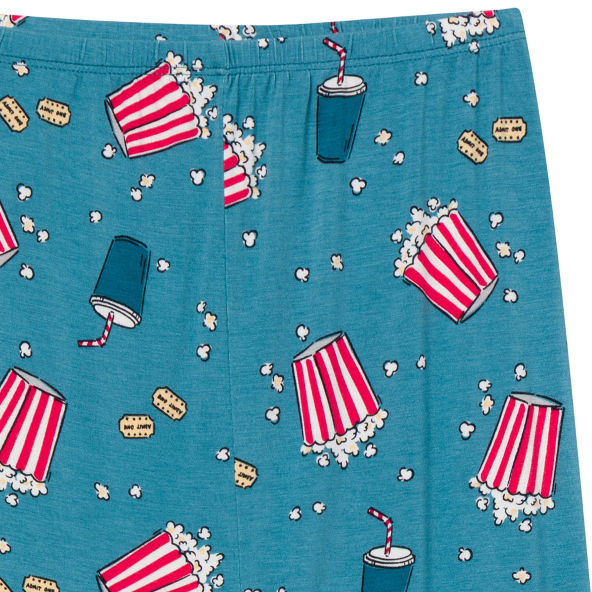 2-Piece Infant & Toddler Neutral Movie Night Snug Fit Pajamas - Image 6