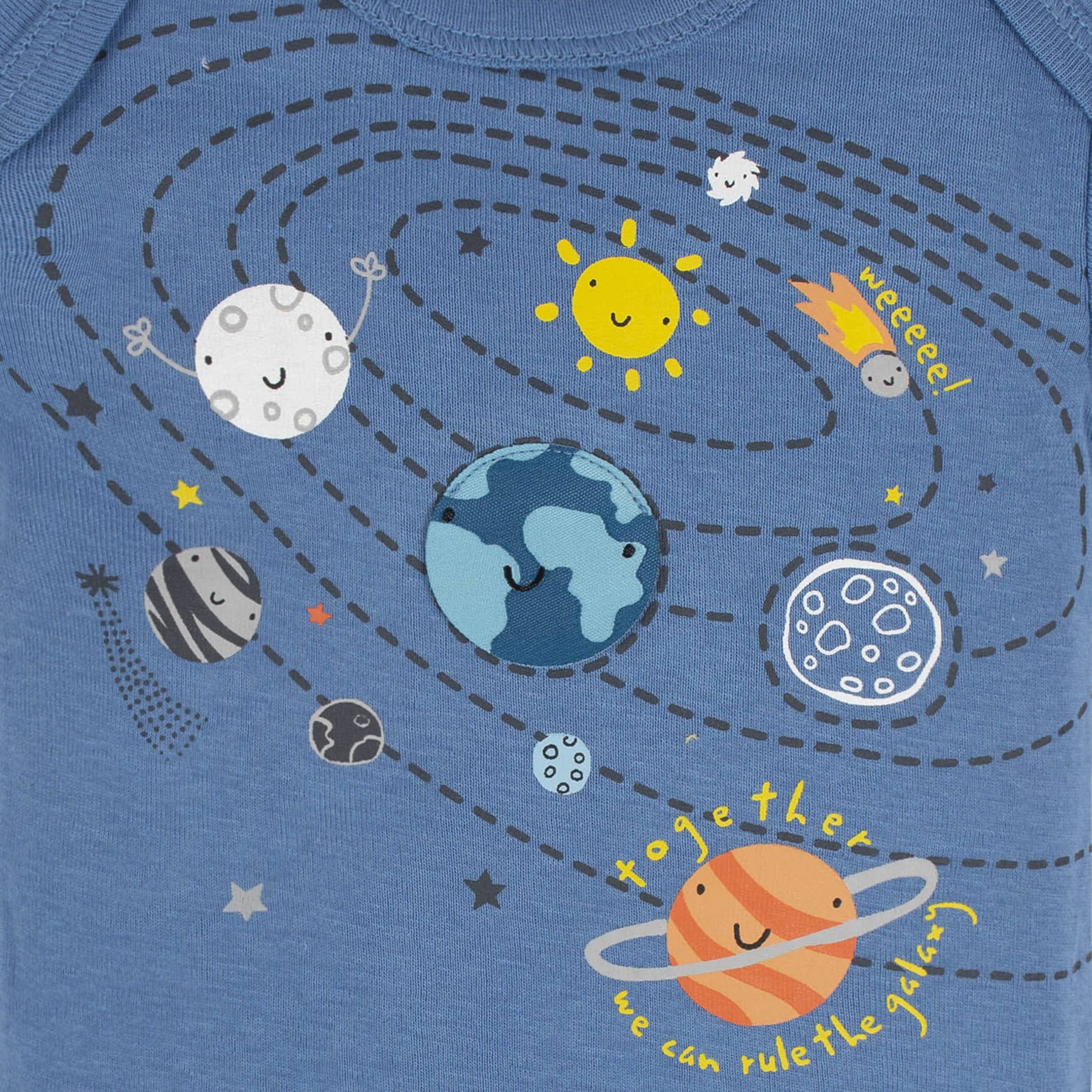 8-Pack Baby Boys Space Explorer Onesies® Bodysuits - Image 4