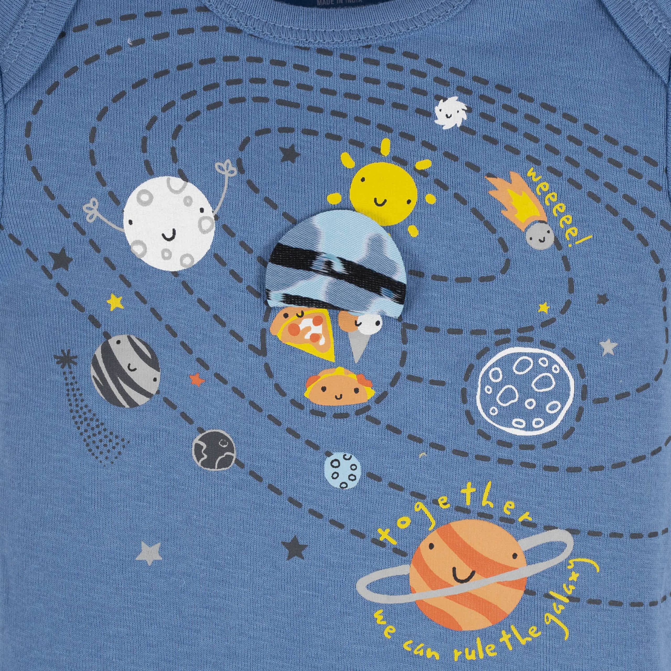 8-Pack Baby Boys Space Explorer Onesies® Bodysuits - Image 5