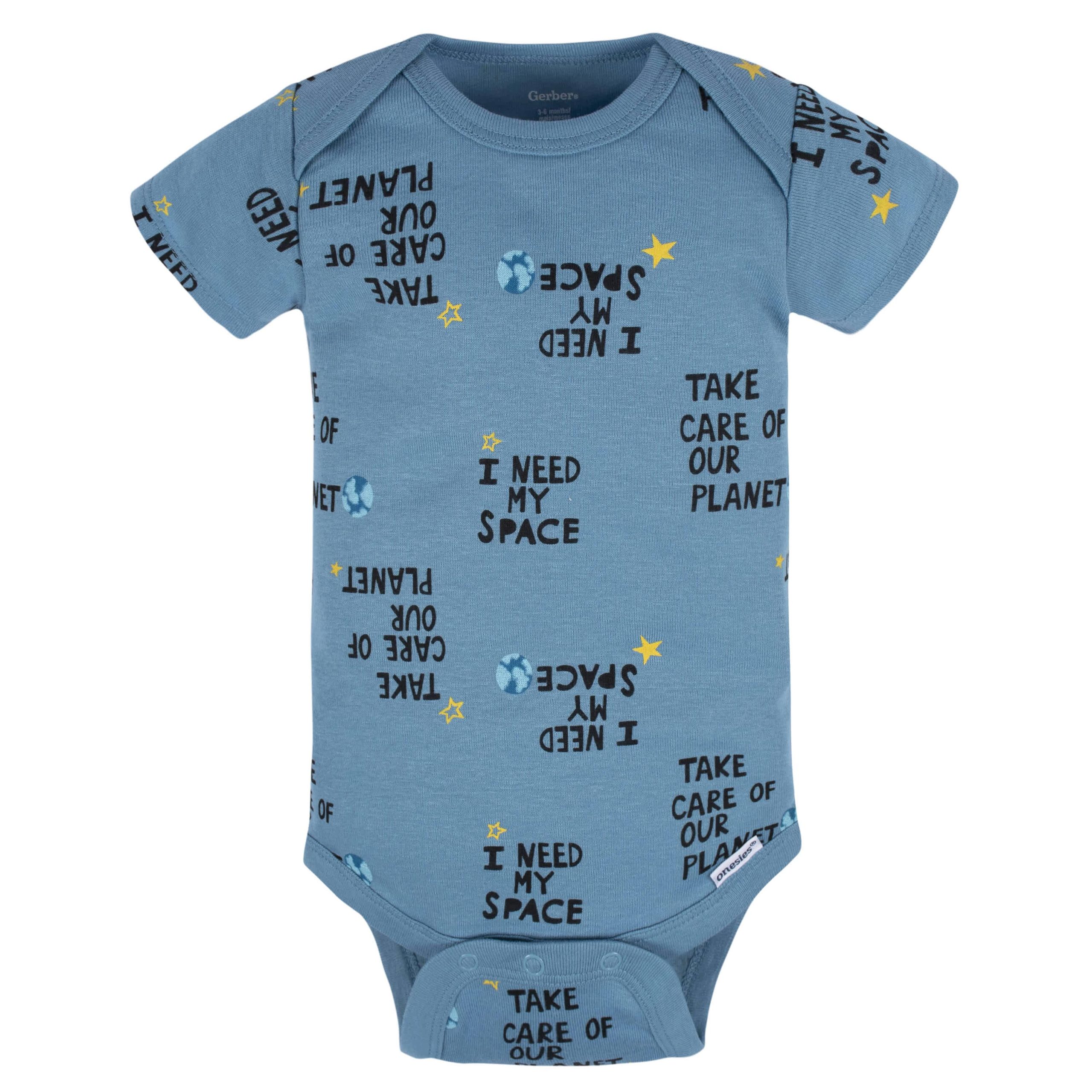8-Pack Baby Boys Space Explorer Onesies® Bodysuits - Image 6