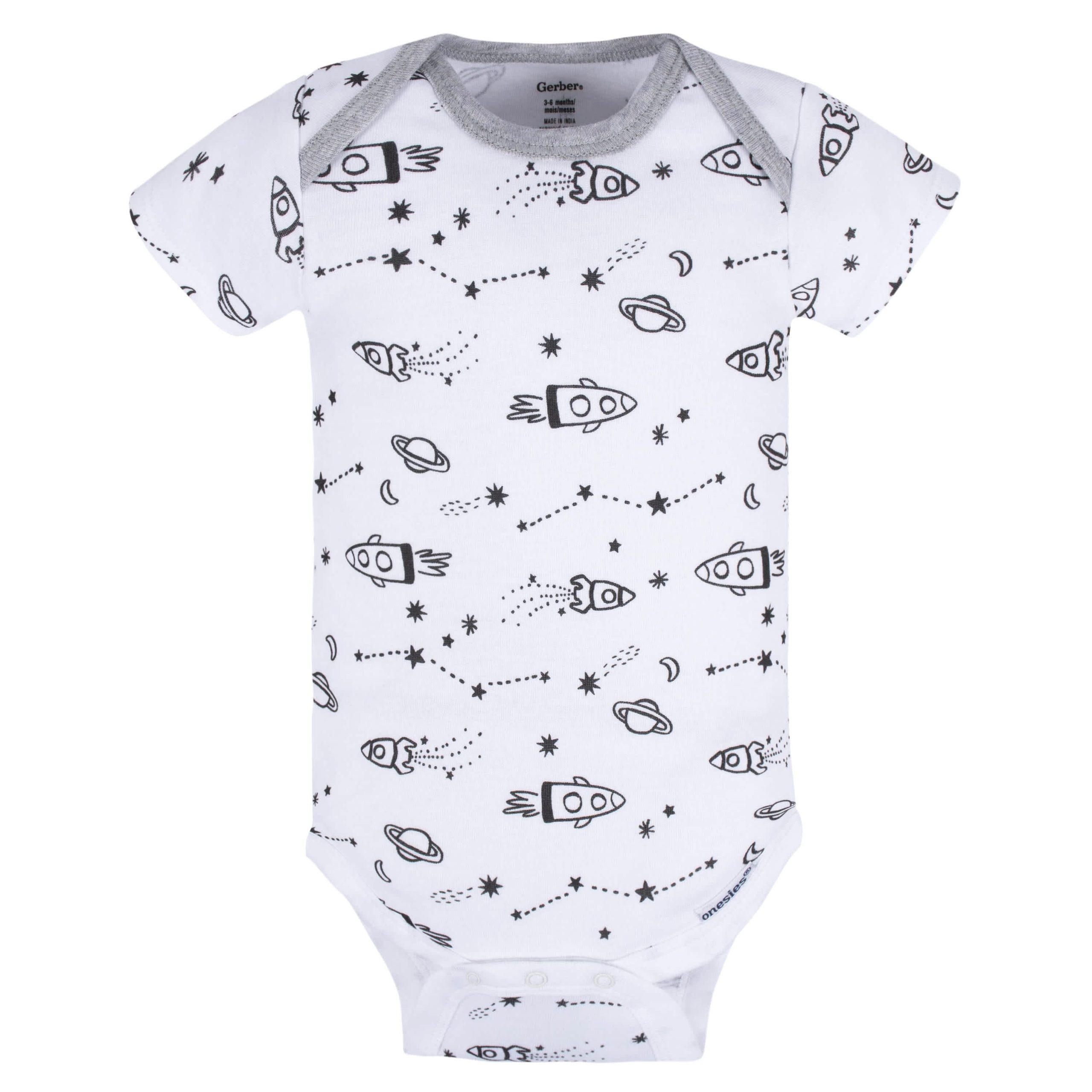 8-Pack Baby Boys Space Explorer Onesies® Bodysuits - Image 8