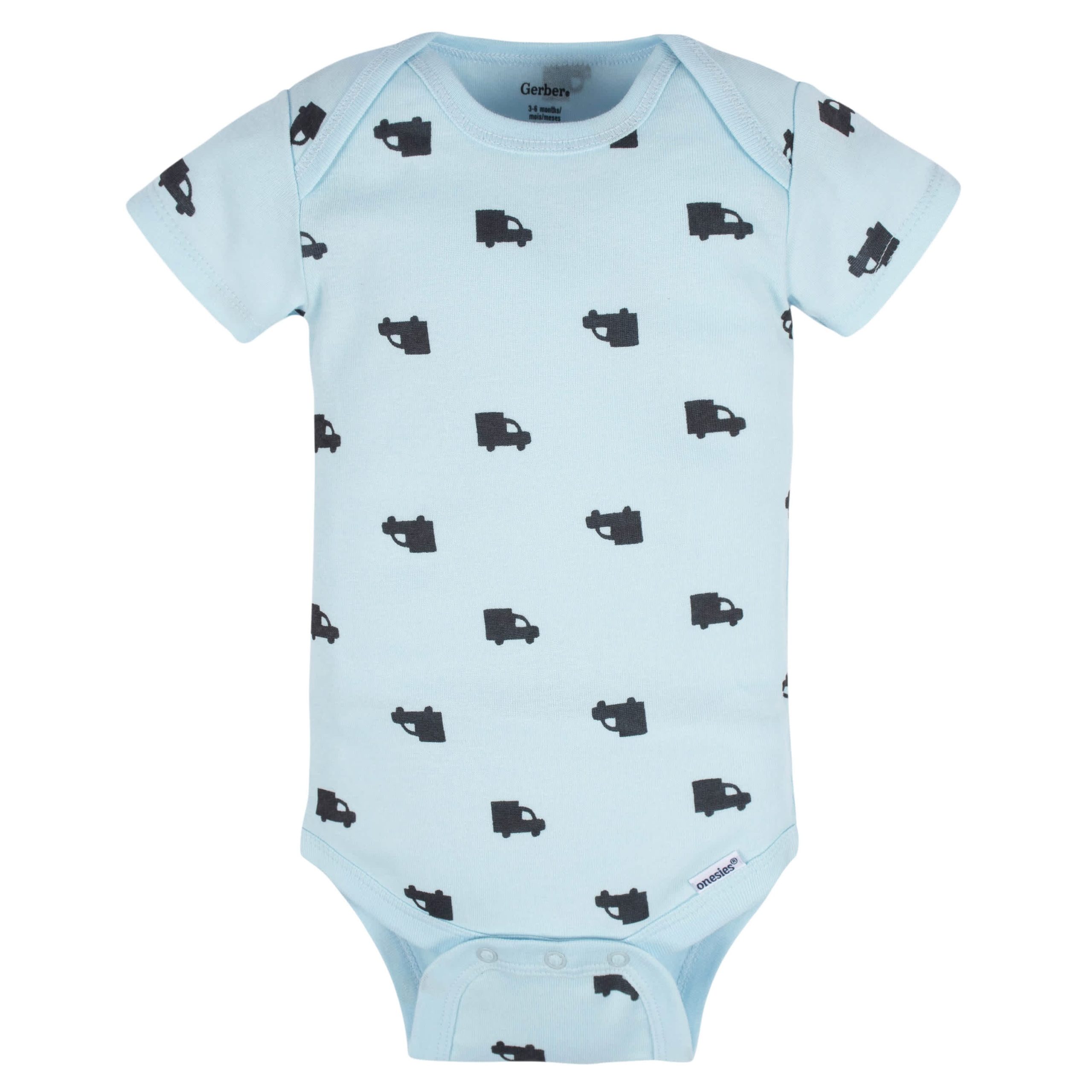 5-Pack Baby Boys Transportation Zone Onesies® Bodysuits - Image 6