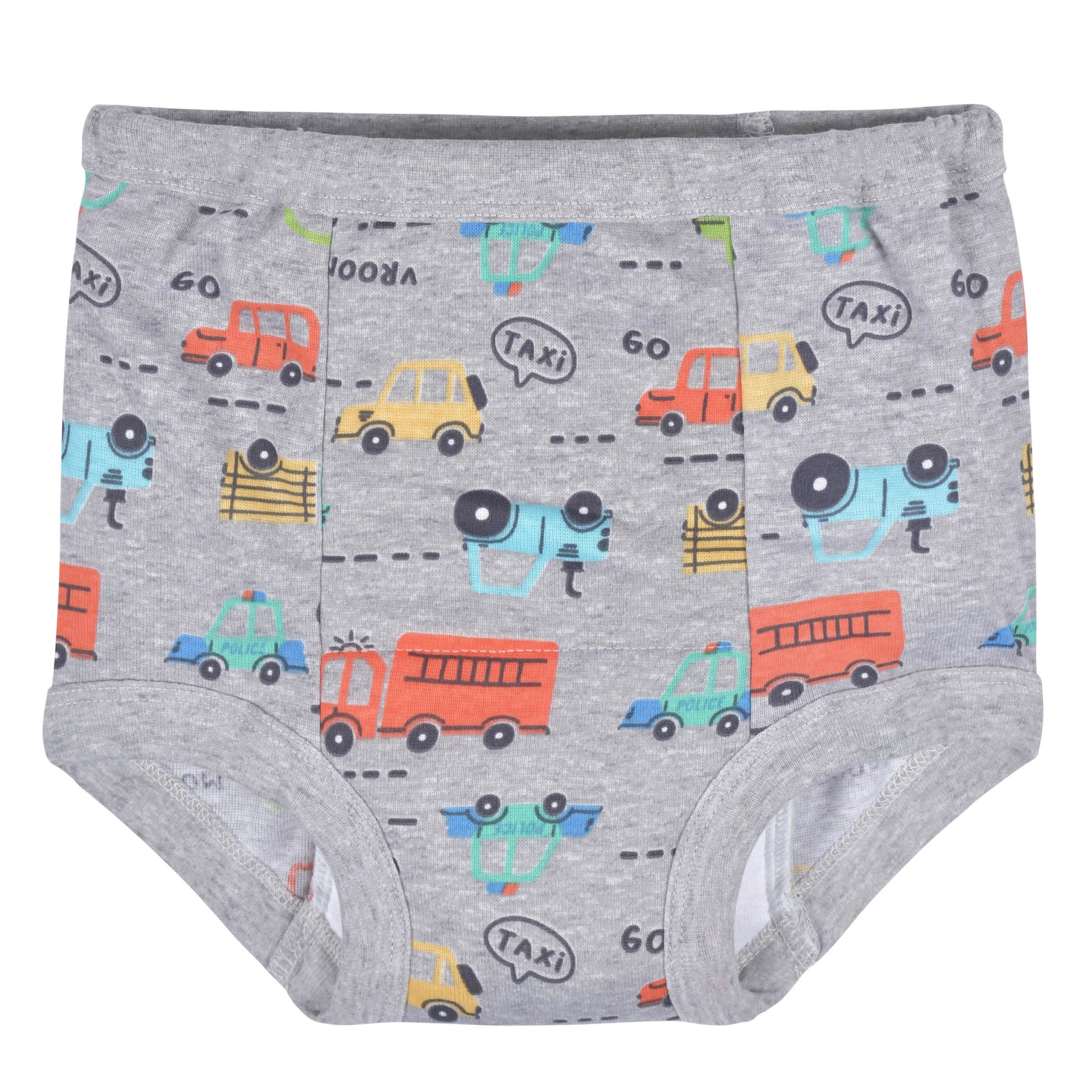 4-Pack Toddler Boys Trucks & Cars Training Pants - Image 2
