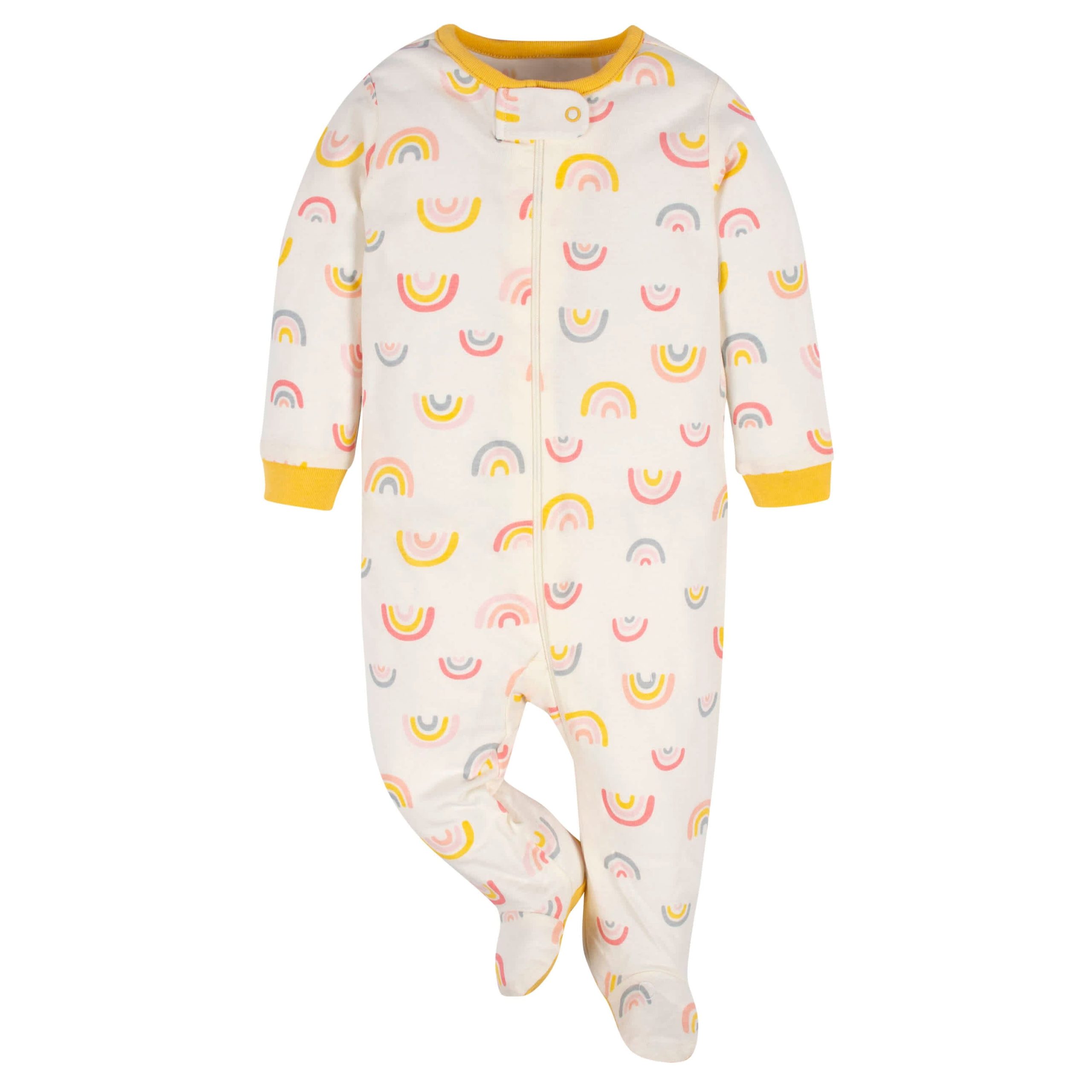 4-Pack Baby Girls Golden Floral Sleep 'N Plays - Image 10