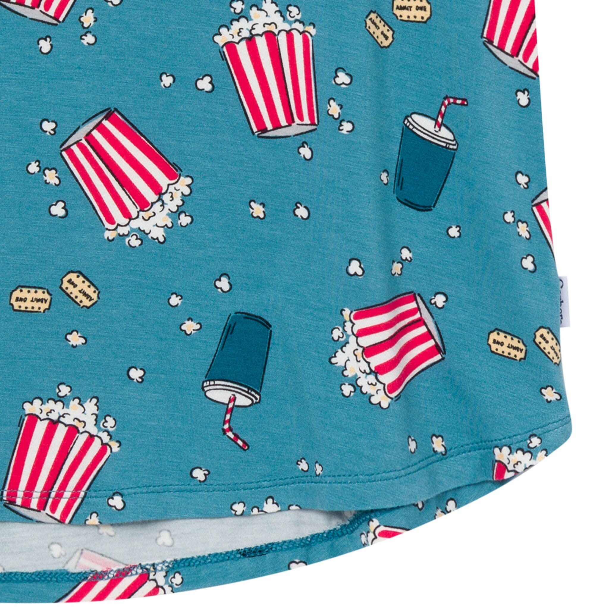 2-Piece Women's Movie Night Pajamas - Image 4