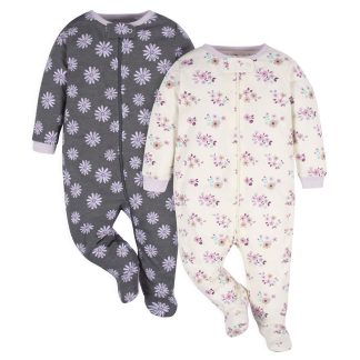 2-Pack Baby Girls Lavender Garden Sleep 'N Plays
